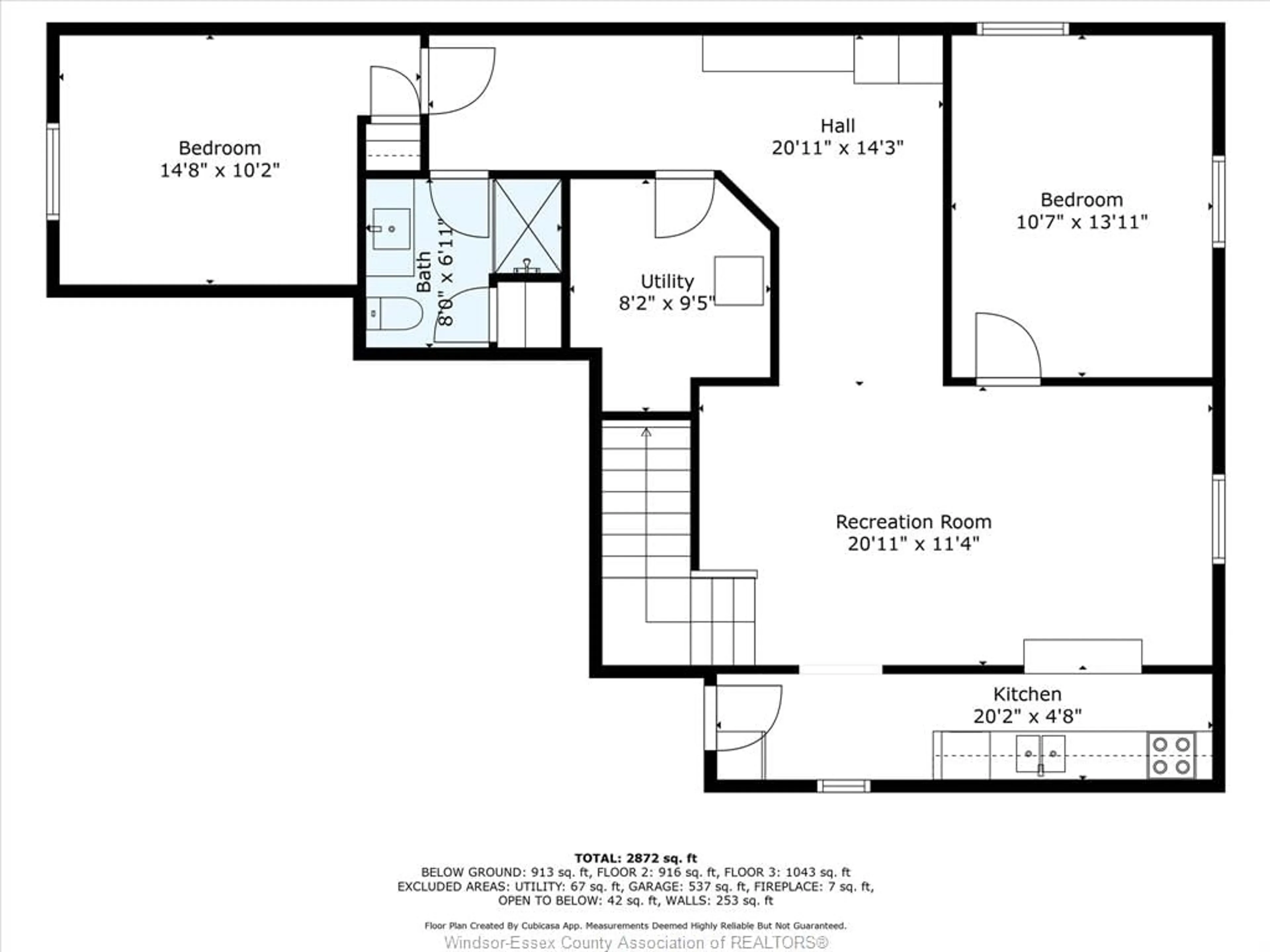 Floor plan for 78 JOANNE Crt, Leamington Ontario N8H 5N5