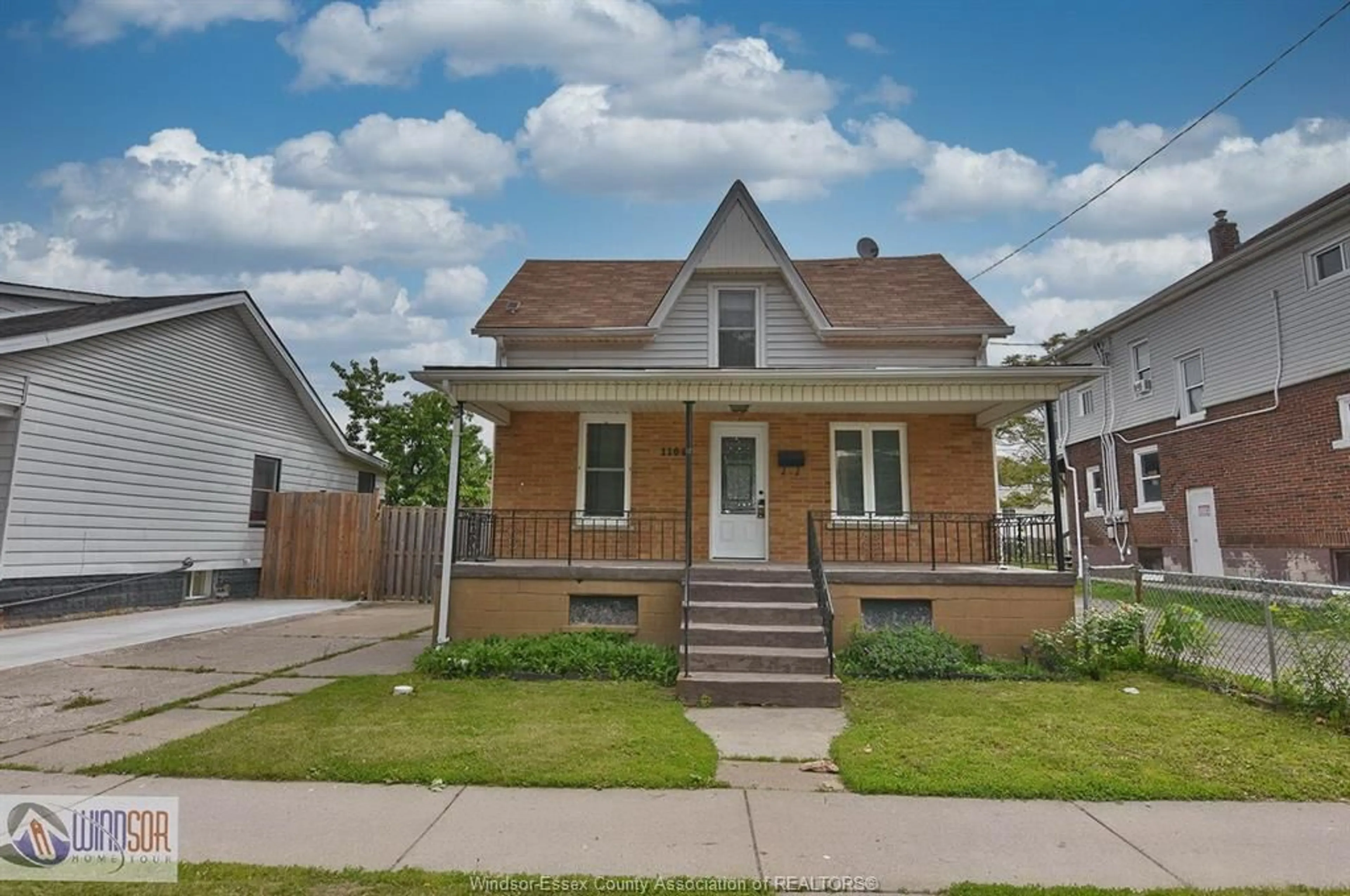 Home with brick exterior material, street for 1104 HIGHLAND, Windsor Ontario N9A 1R7