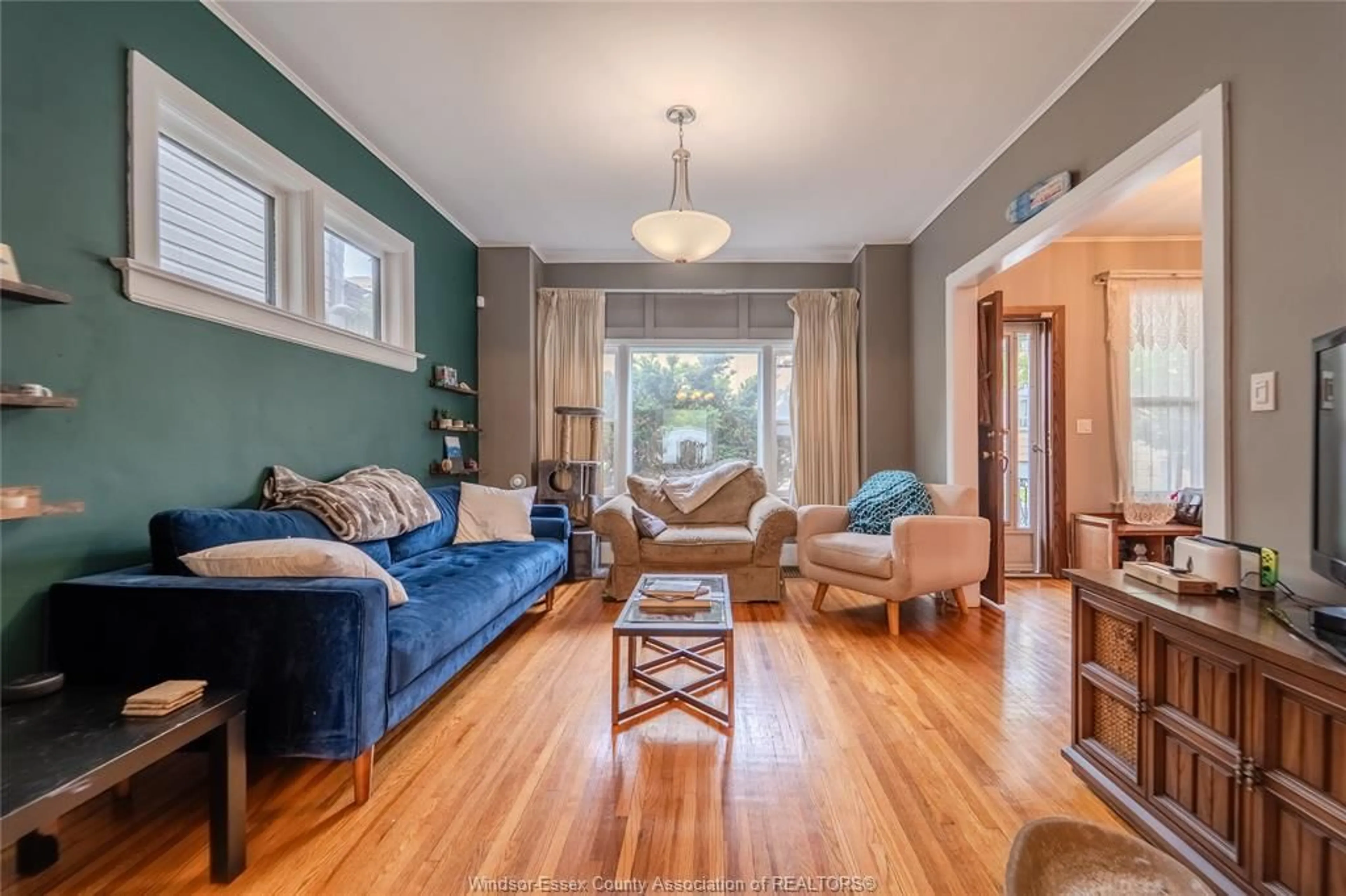 Living room with furniture, unknown for 238 Belleview Ave, Windsor Ontario N8Y 2V9