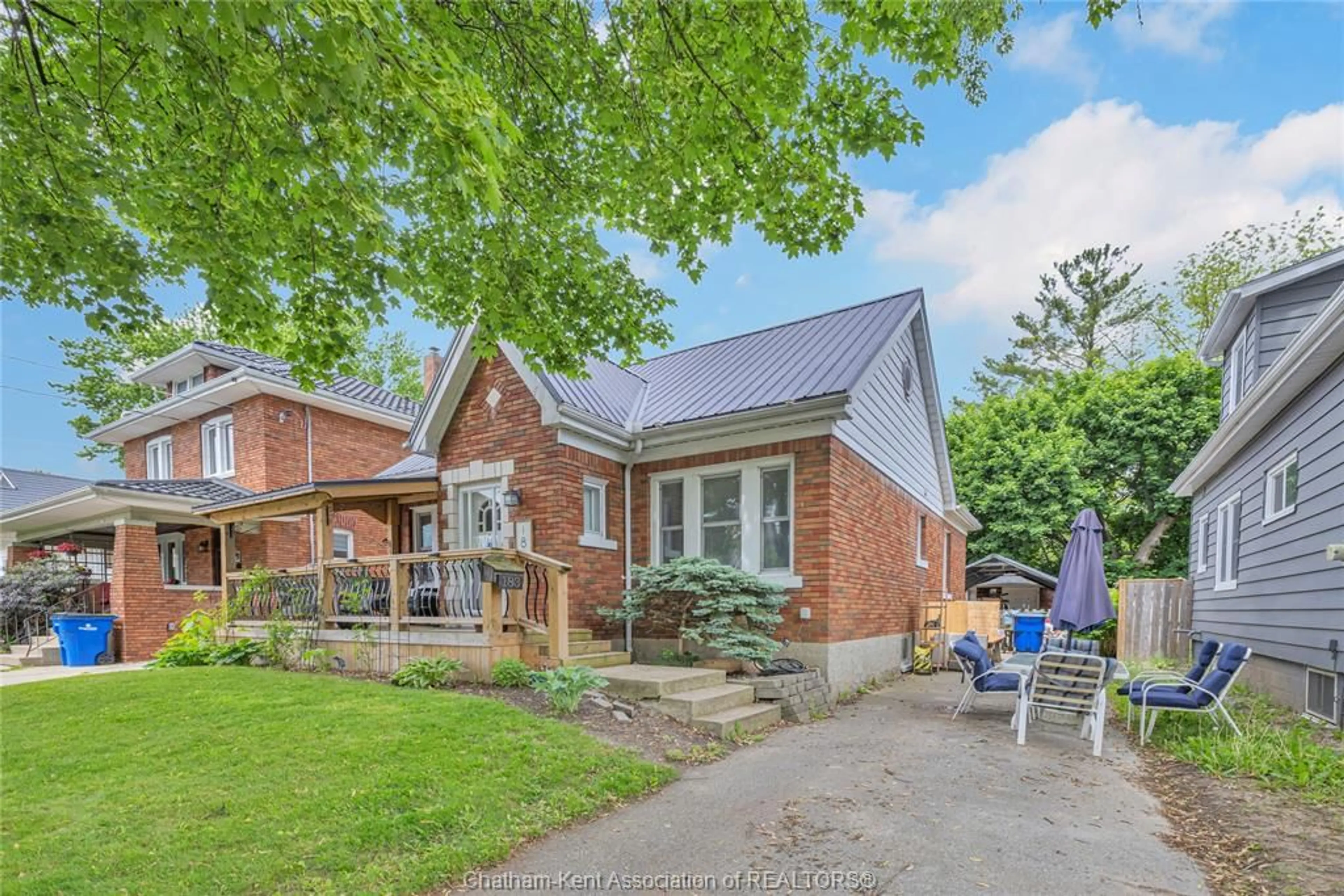 Home with brick exterior material, street for 183 Forest St, Chatham Ontario N7L 2A7