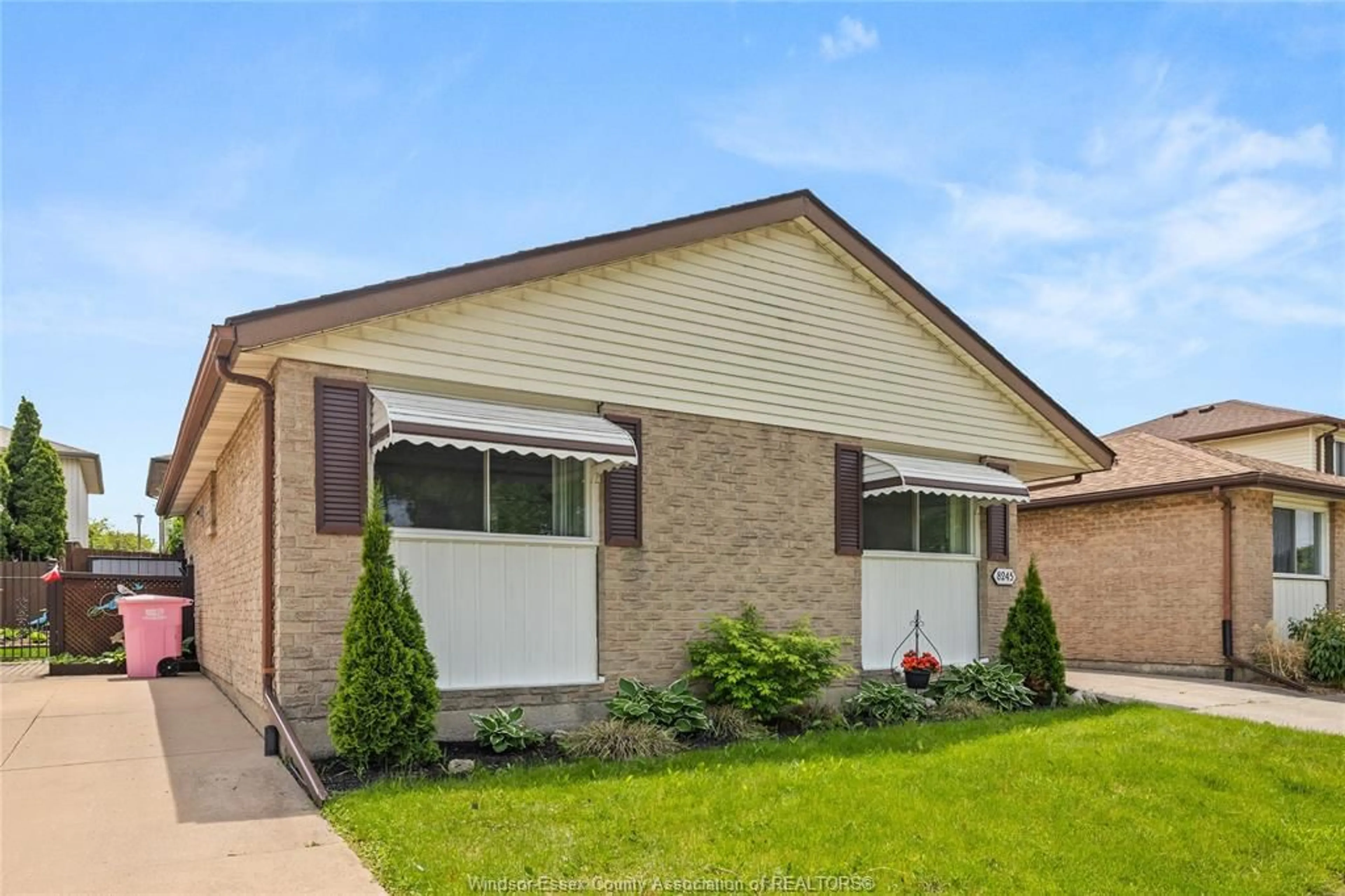 Home with brick exterior material, street for 8245 LITTLE RIVER Rd, Windsor Ontario N8S 4P1