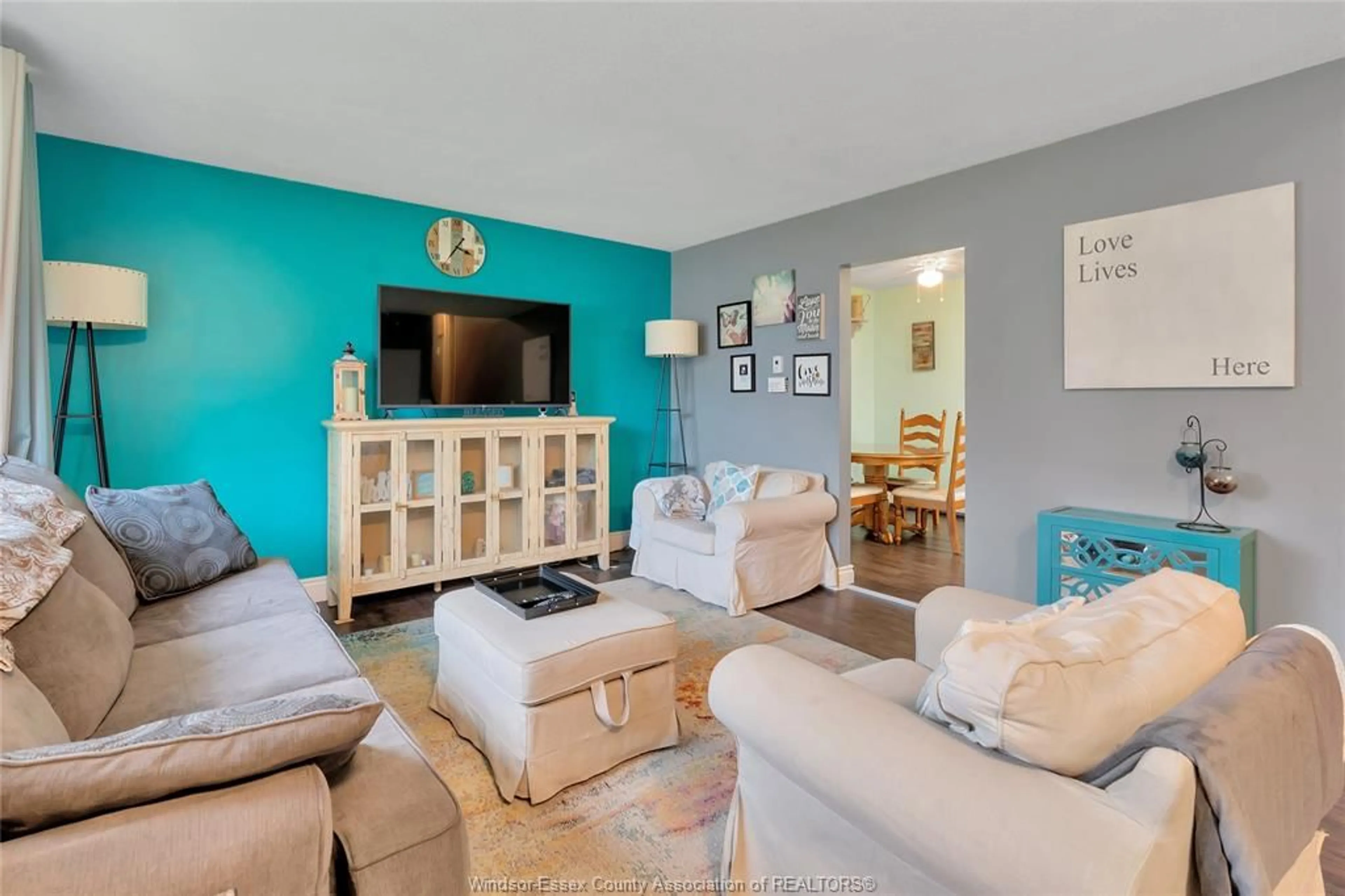 Living room with furniture, unknown for 3107 HARMONY, Windsor Ontario N8T 2J9