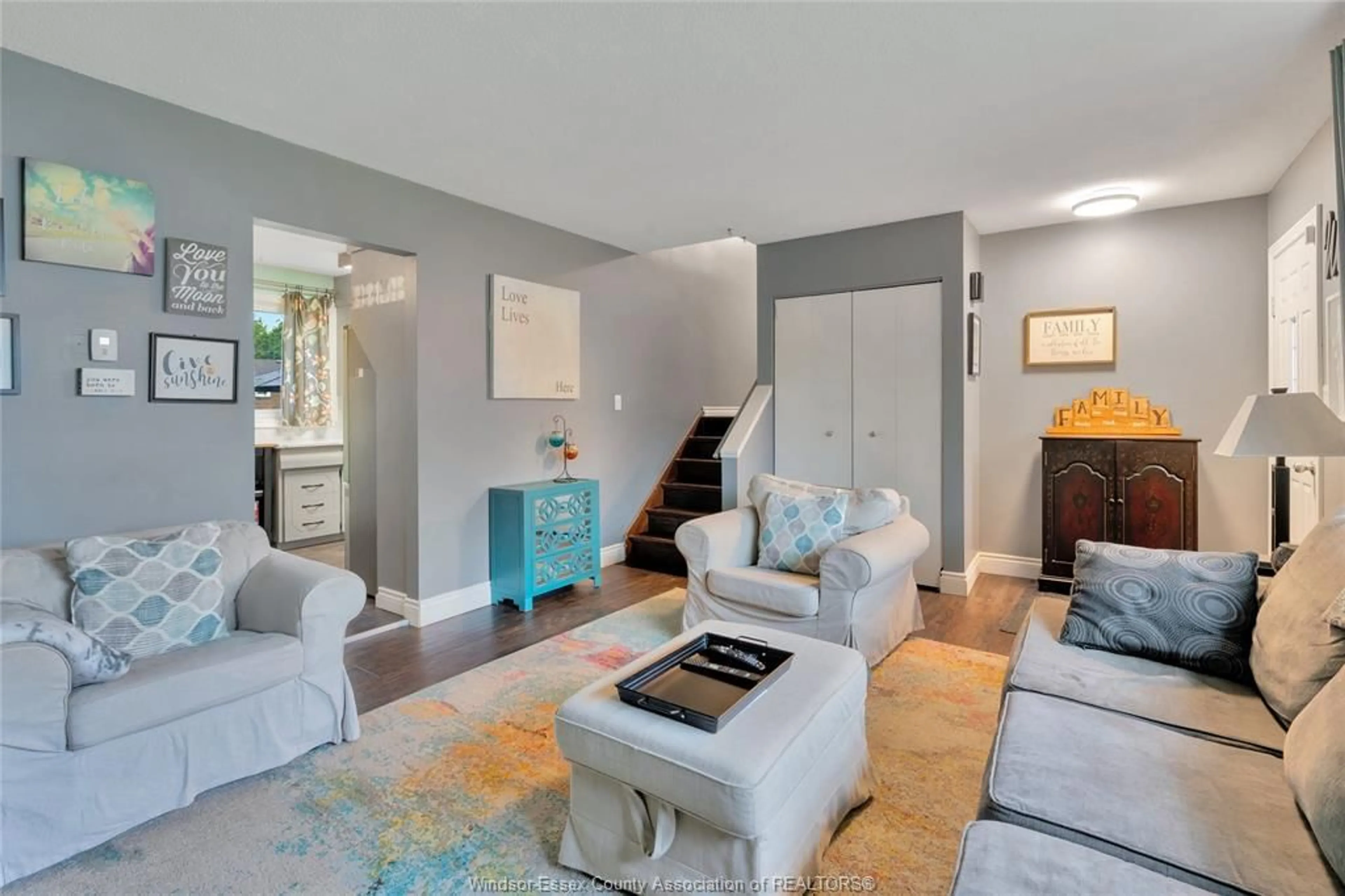 Living room with furniture, unknown for 3107 HARMONY, Windsor Ontario N8T 2J9