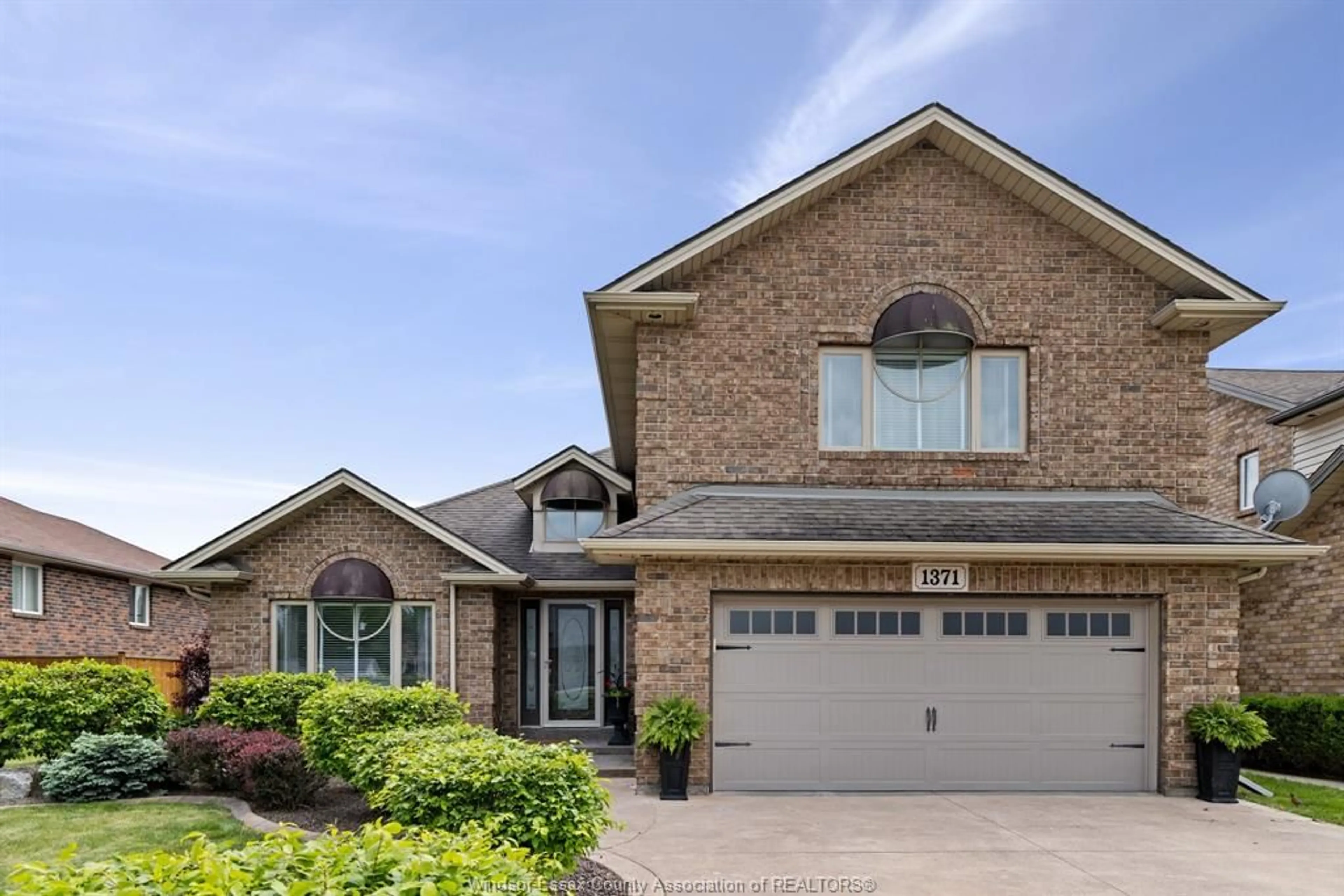 Home with brick exterior material, street for 1371 MATTHEW Cres, Lakeshore Ontario N0R 1A0