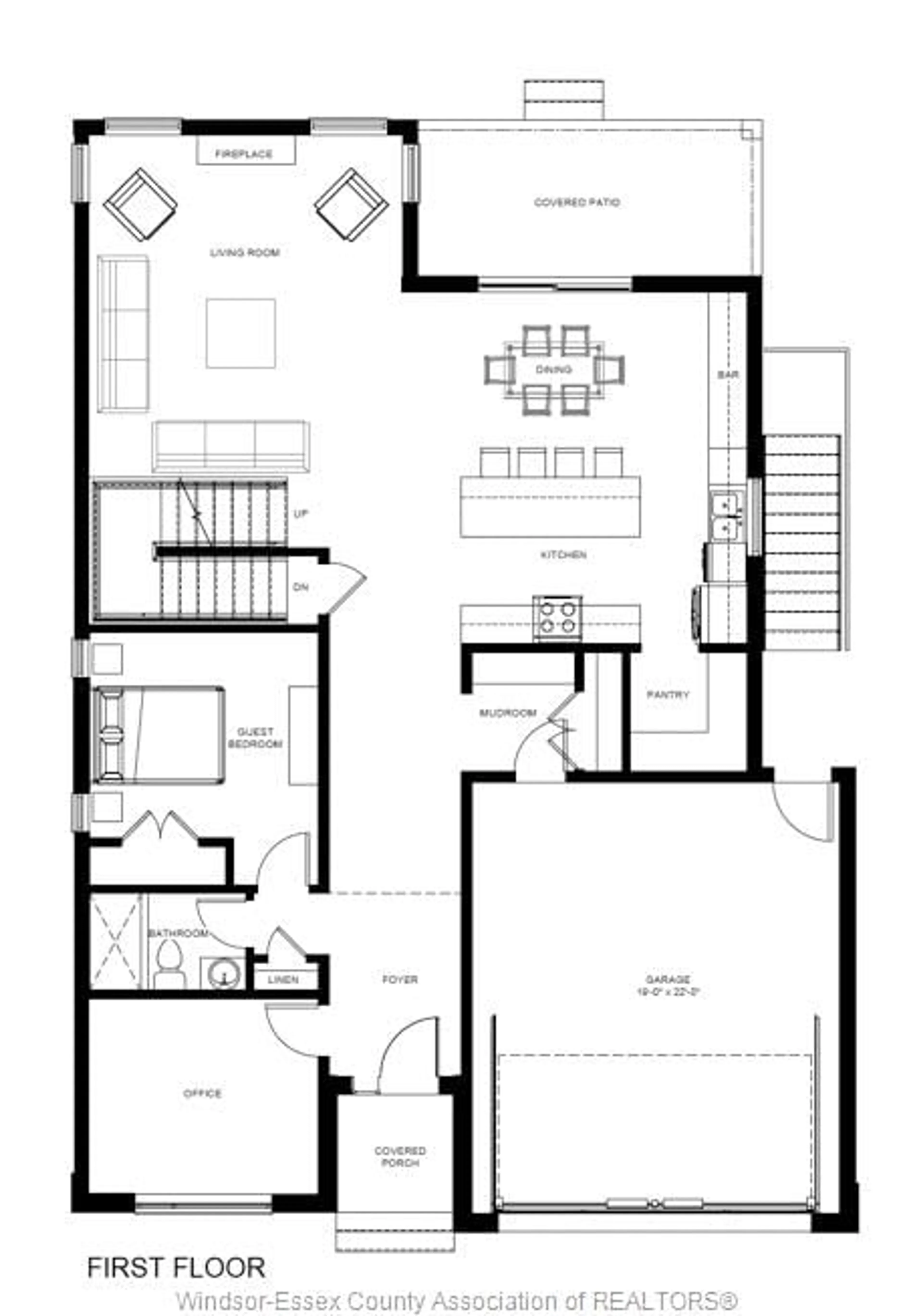 Floor plan for 5200 RAFAEL, Tecumseh Ontario N0R 1K0
