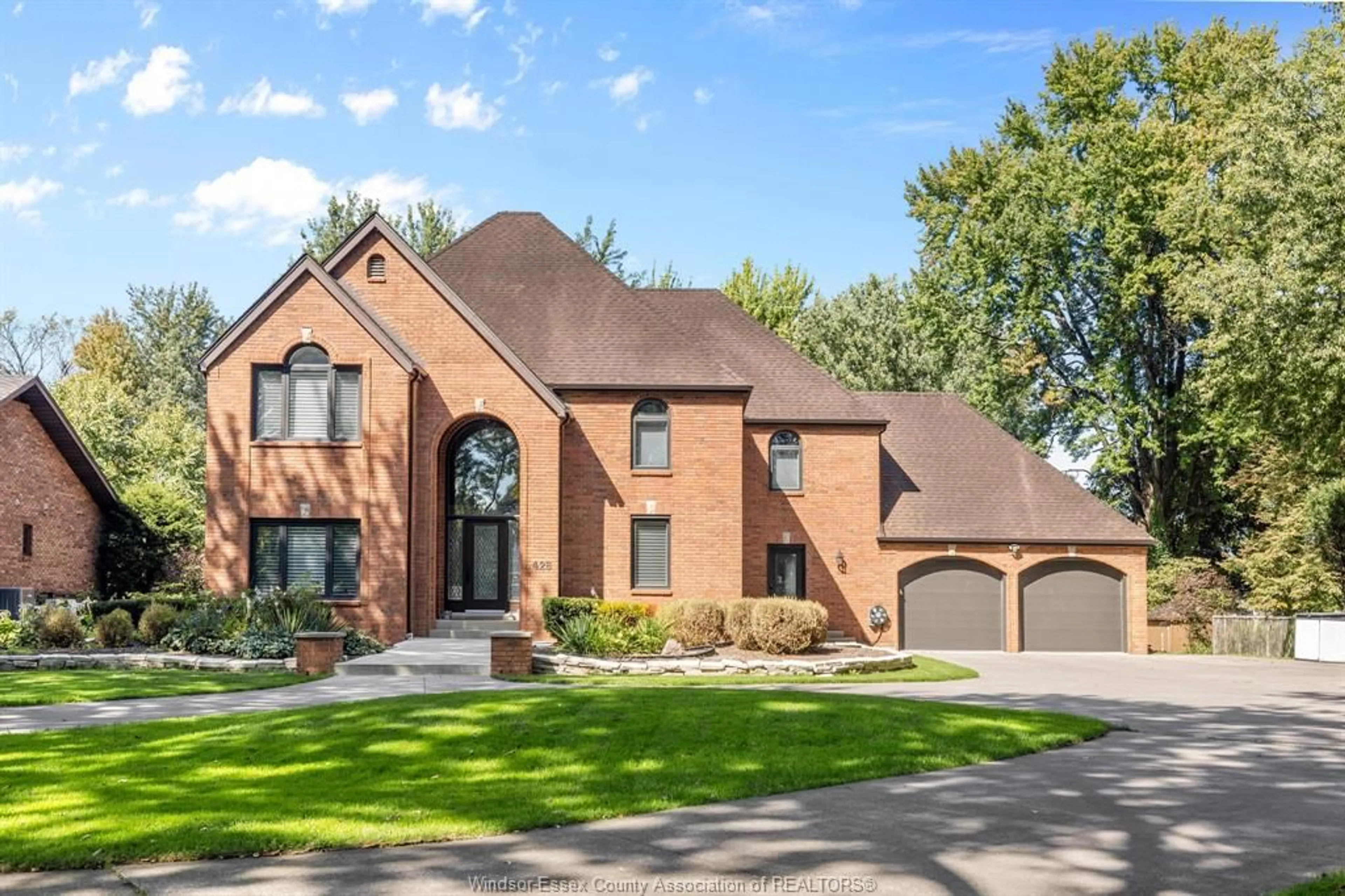 Home with brick exterior material, street for 428 OLD TECUMSEH Rd, Lakeshore Ontario N8N 3S8