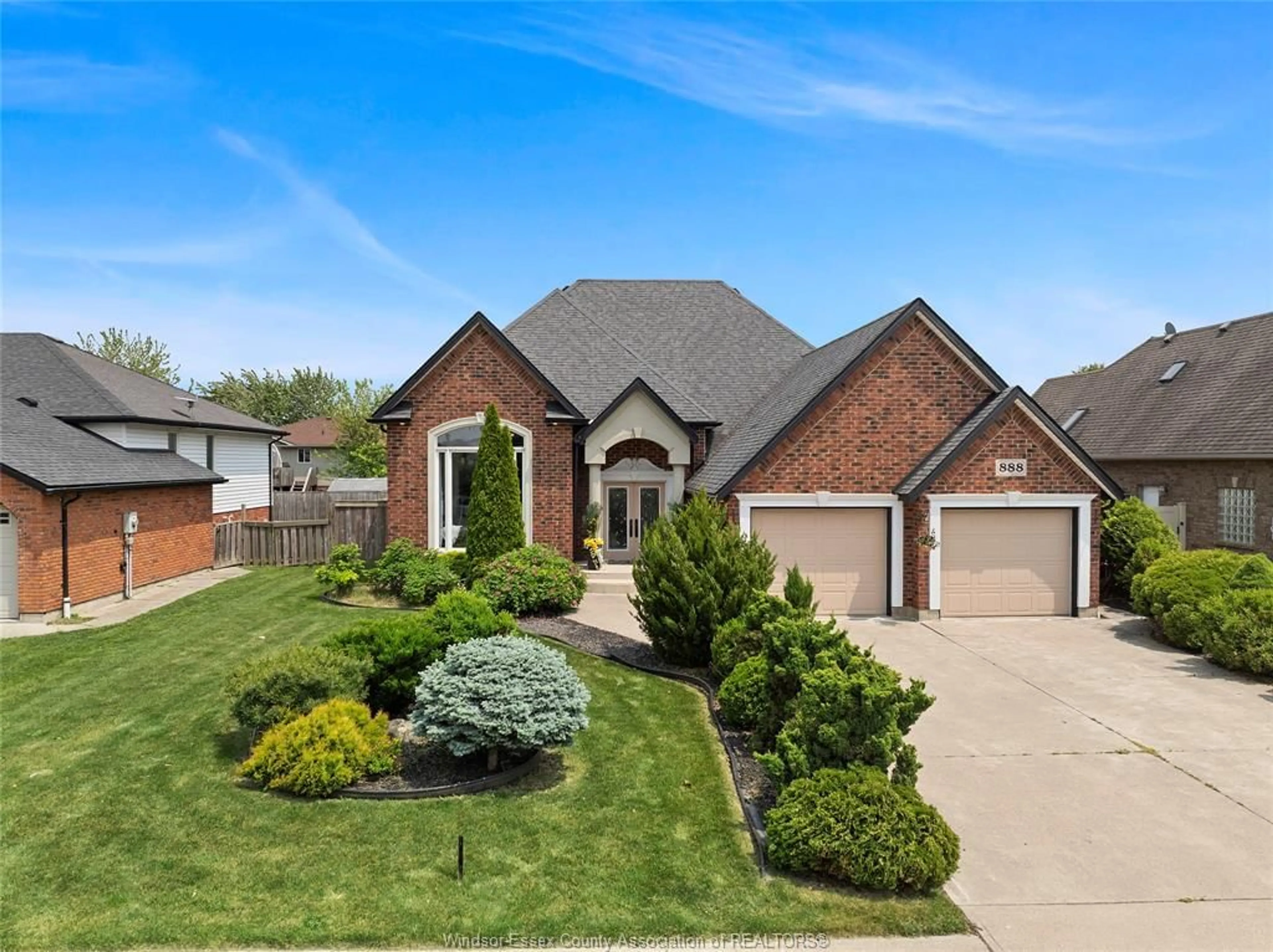 Home with brick exterior material, street for 888 DRIFTWOOD, Lakeshore Ontario N8L 1G4