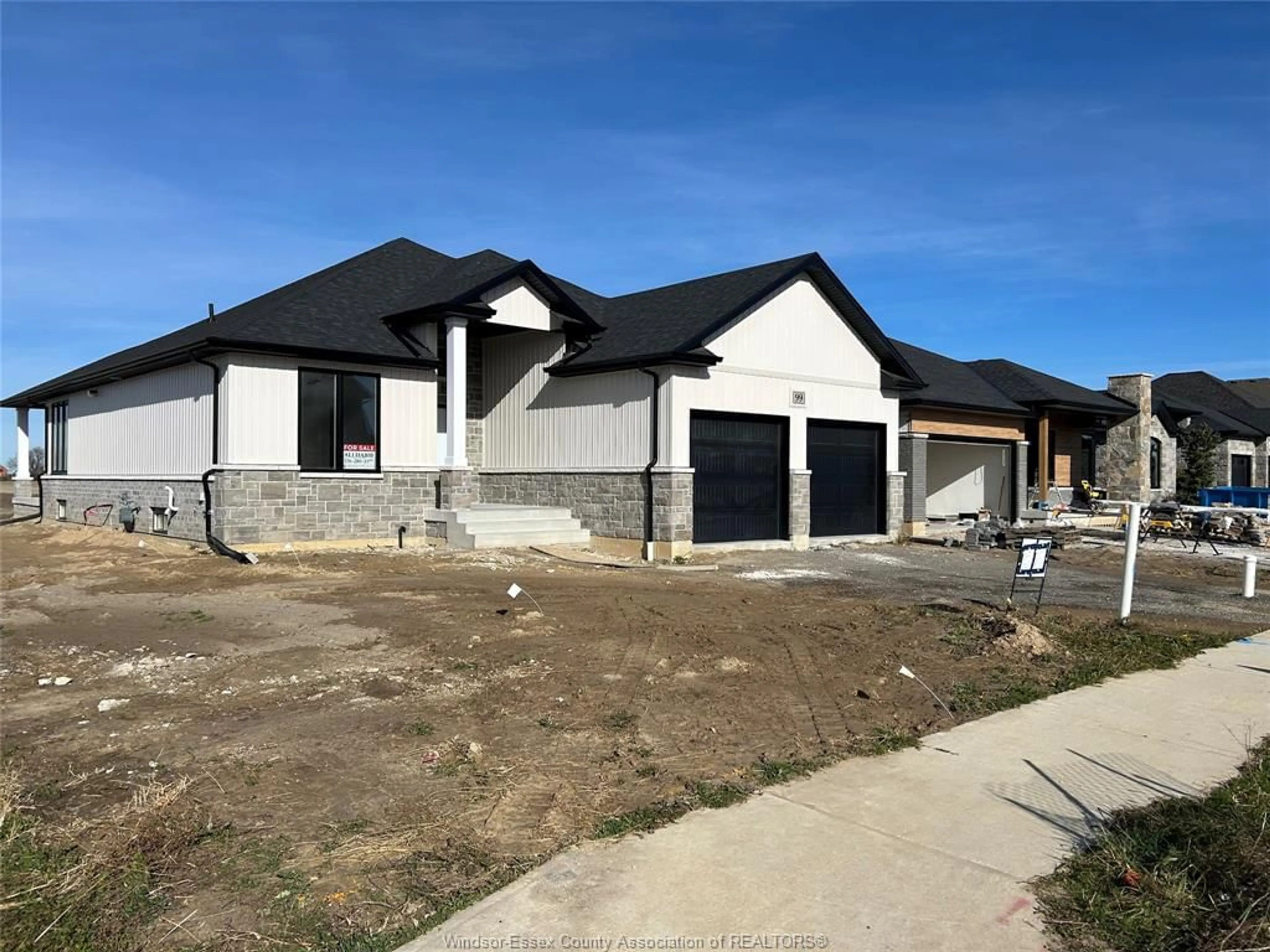Home with brick exterior material, street for 99 VALENCIA Dr, Chatham Ontario N7L 0G3