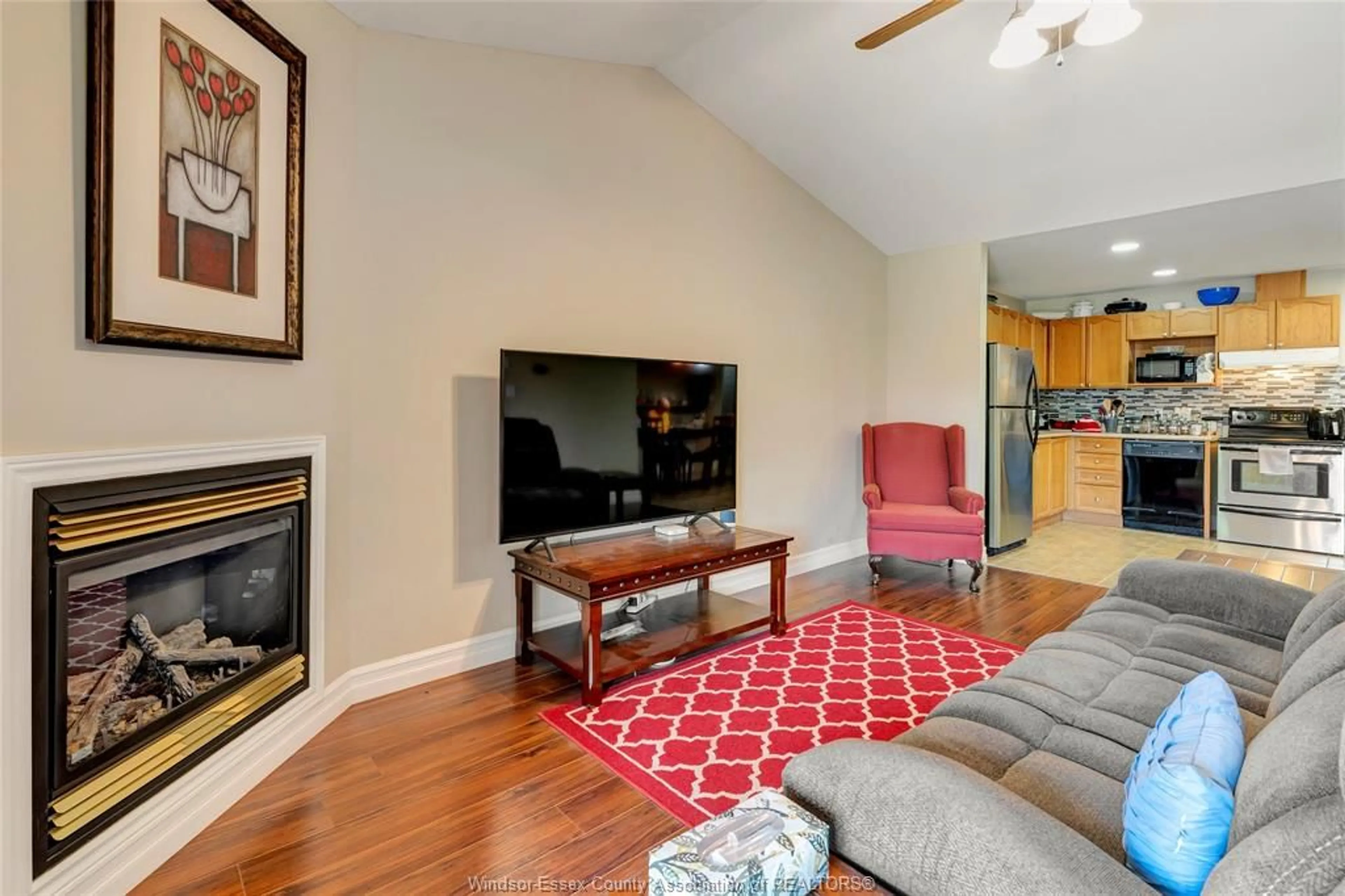 Living room with furniture, unknown for 1875 CHATEAU, Windsor Ontario N8P 1M6