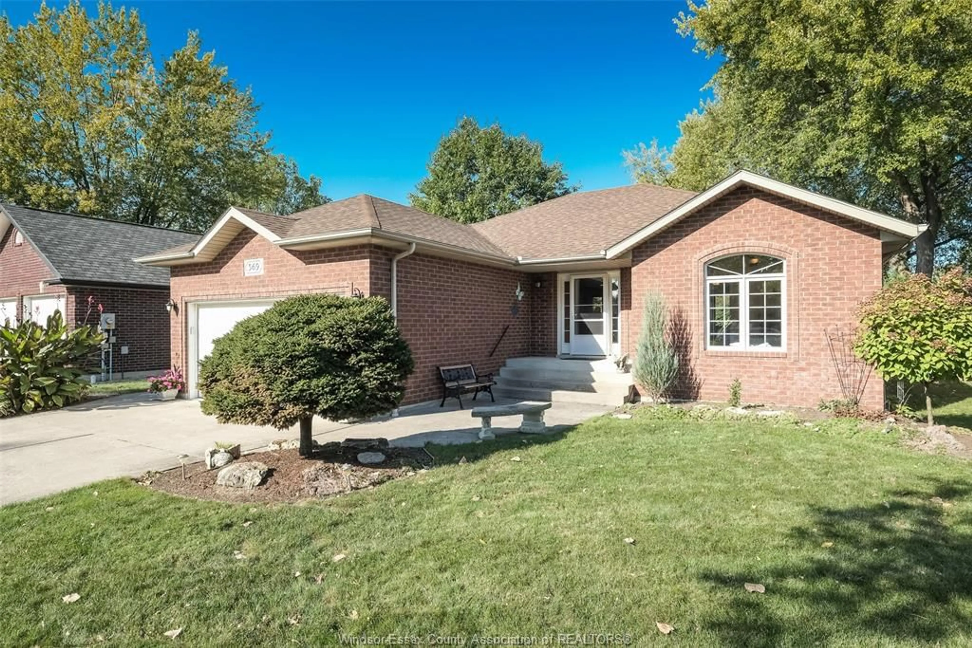 Home with brick exterior material, street for 569 GRONDIN Ave, LaSalle Ontario N9J 1C5