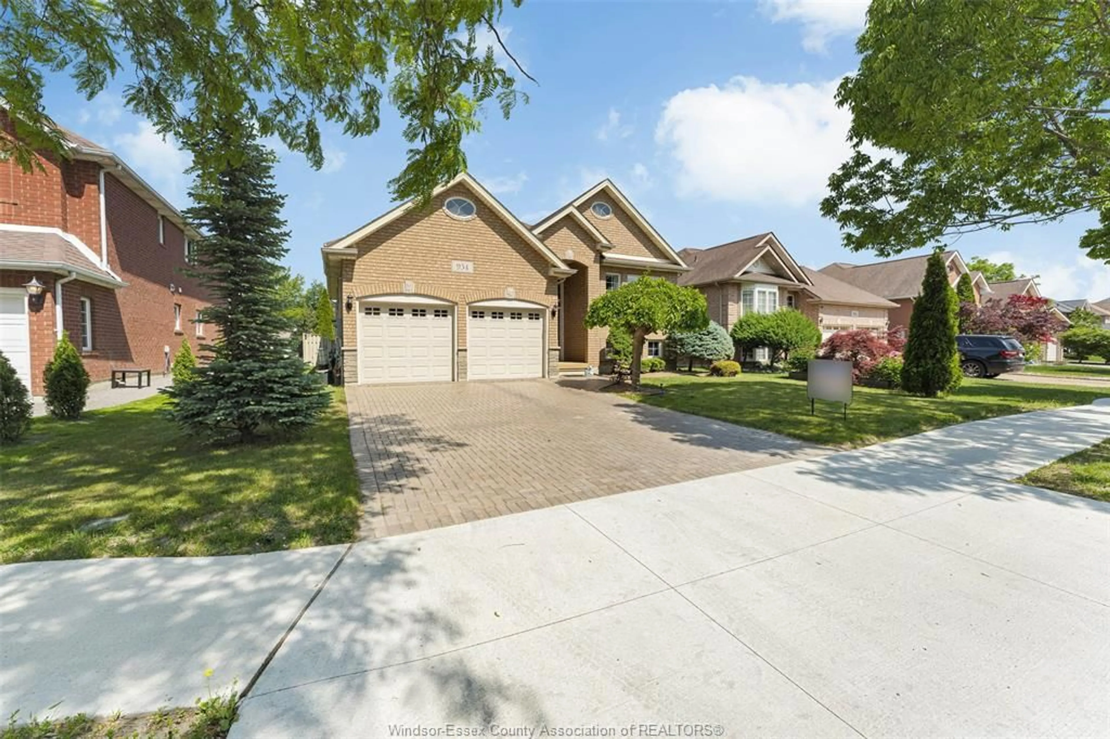 Home with brick exterior material, street for 954 CORA GREENWOOD, Windsor Ontario N8P 1K1