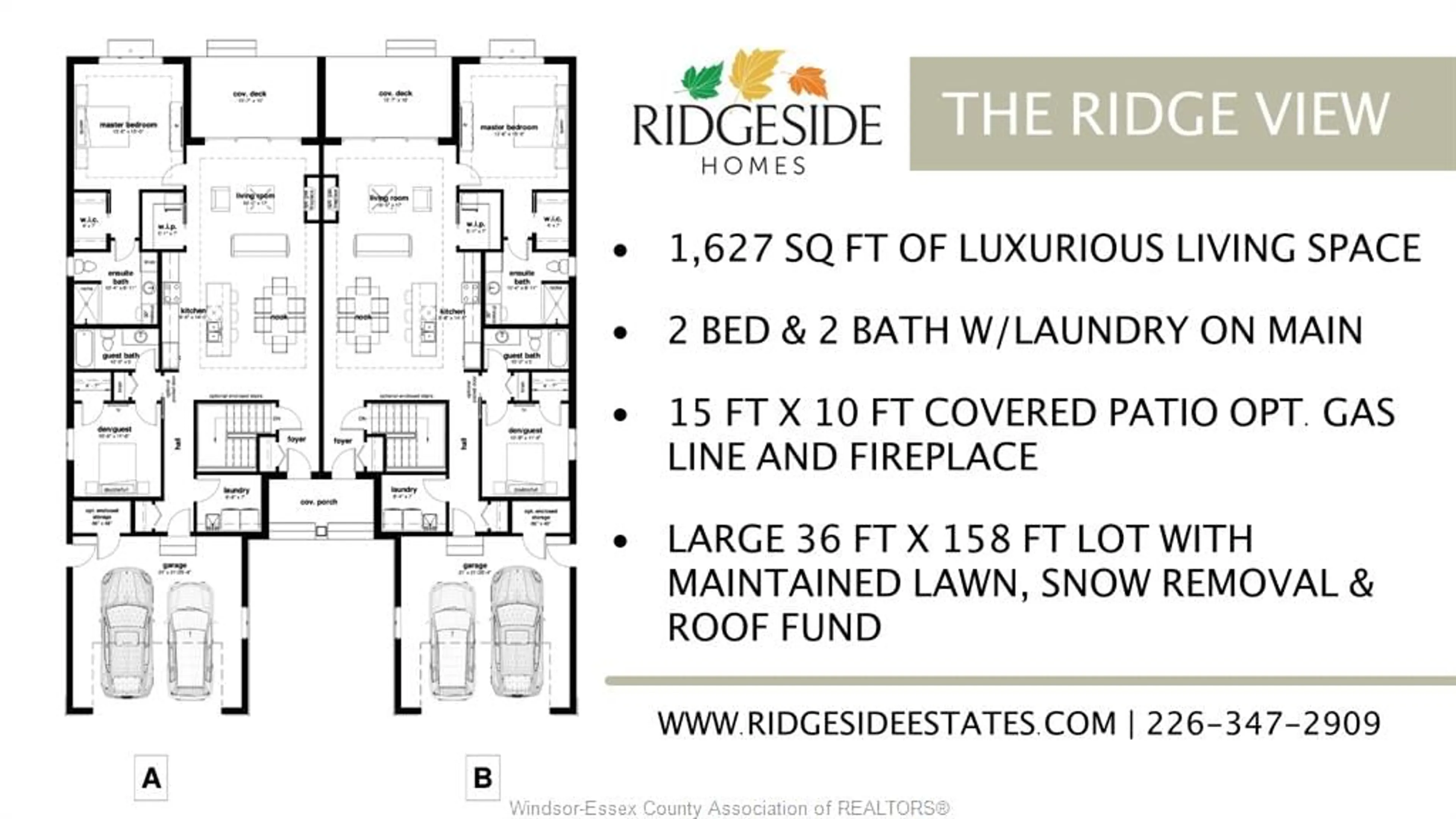 Floor plan for 72 REDWOOD Ave, Cottam Ontario N0R 1B0