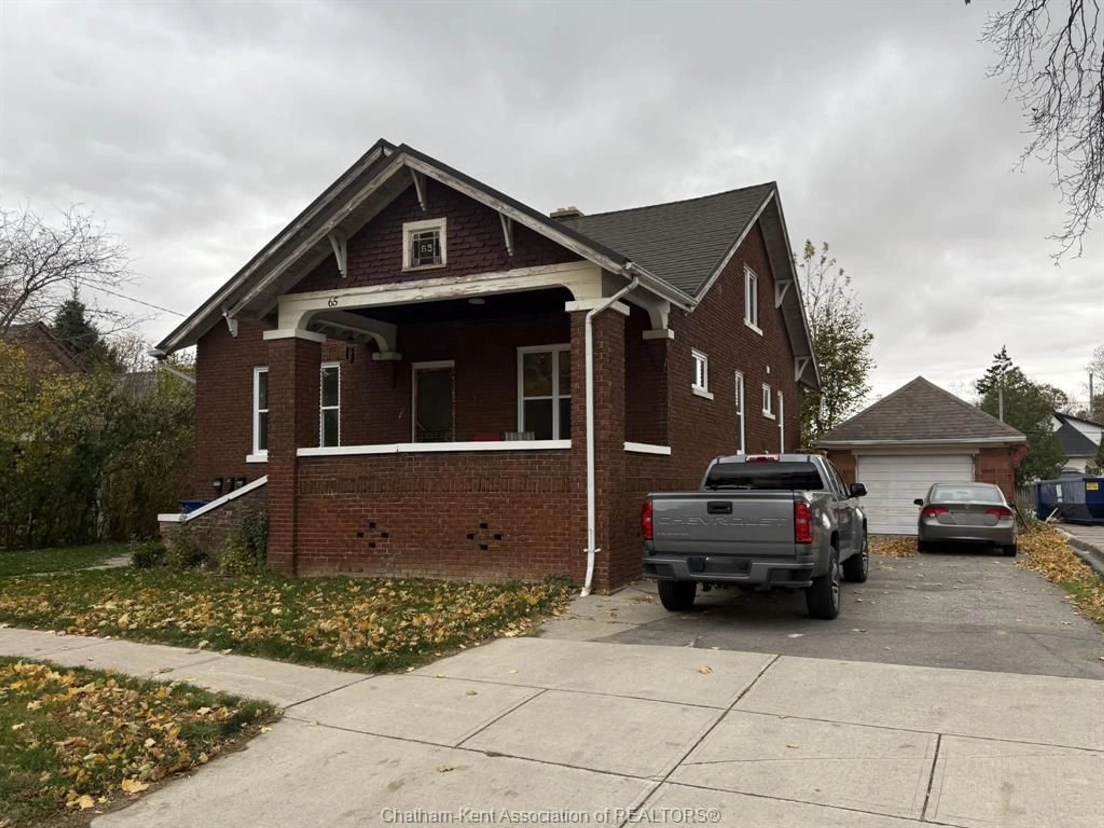 Home with brick exterior material, street for 65 SELKIRK St, Chatham Ontario N7L 1Y8