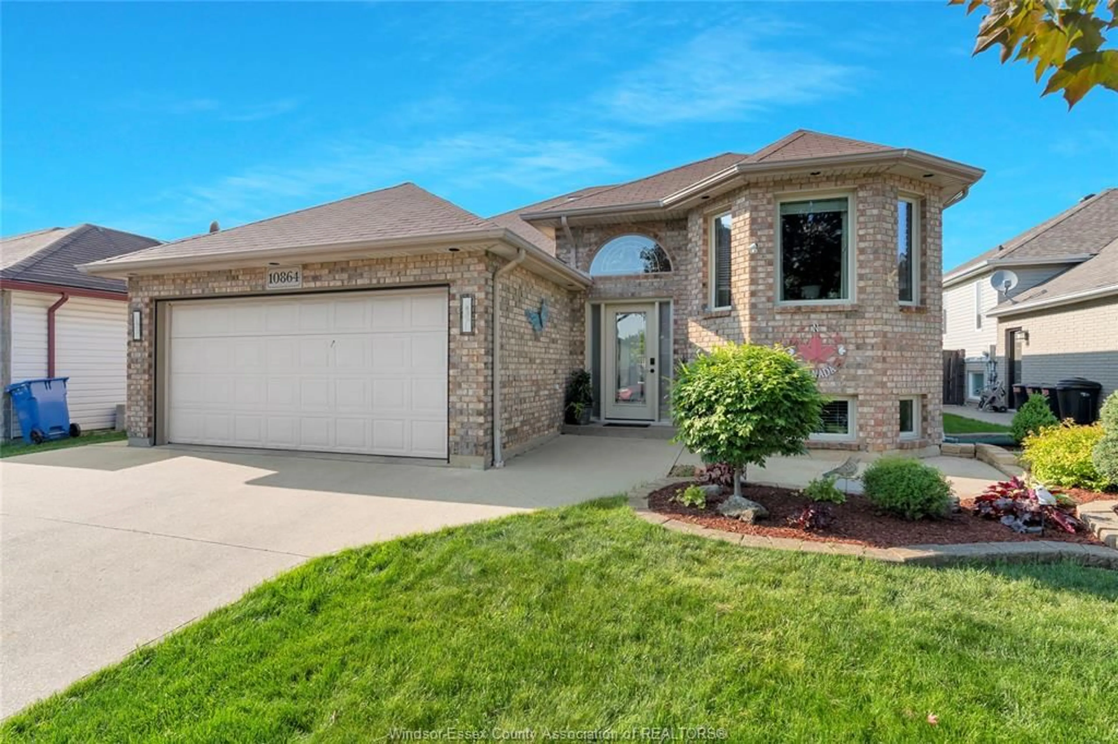 Home with brick exterior material, street for 10864 BRENTWOOD, Windsor Ontario N8R 2H8