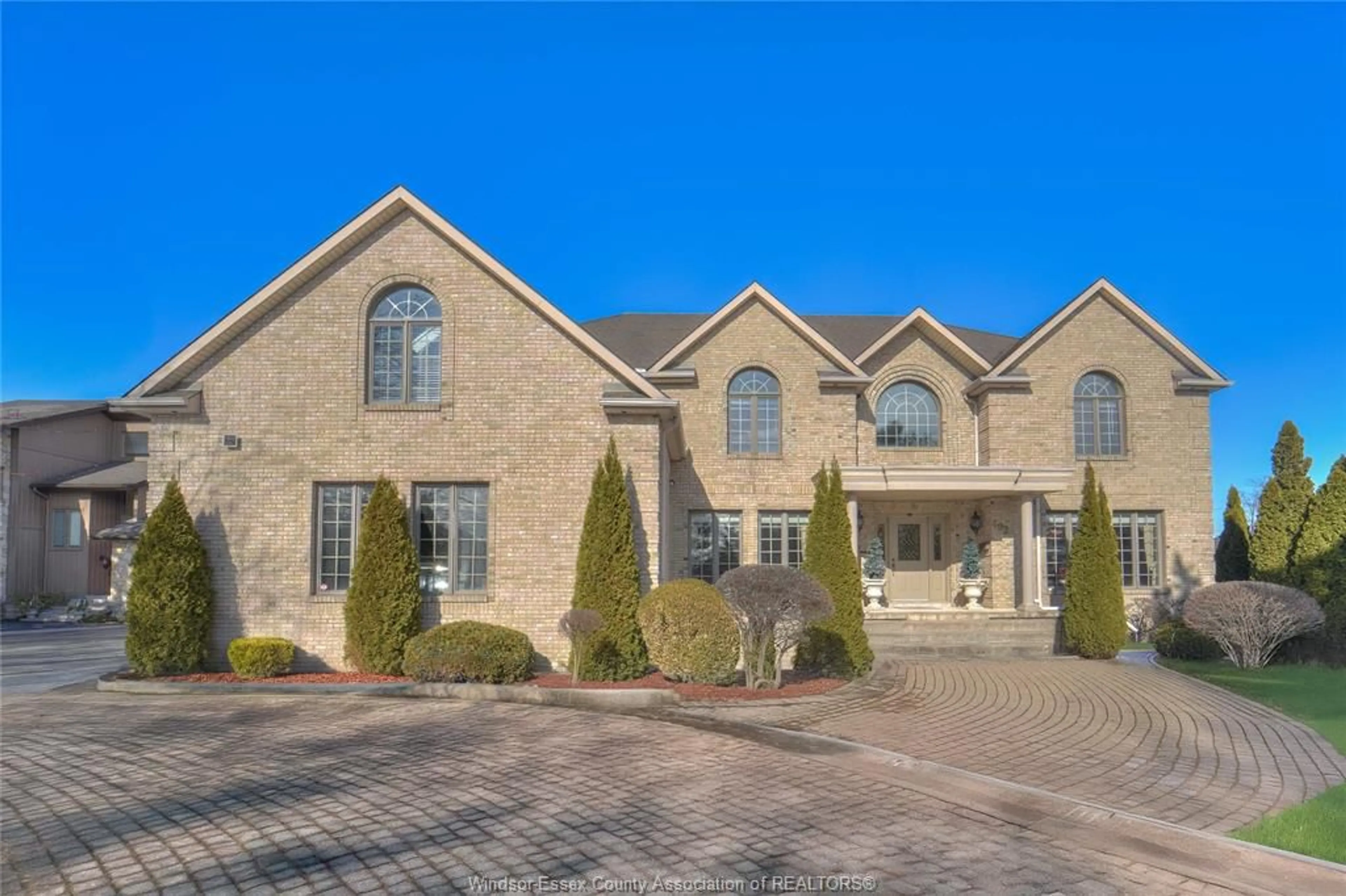 Home with brick exterior material, street for 492 OLD TECUMSEH Rd, Lakeshore Ontario N8N 3S8