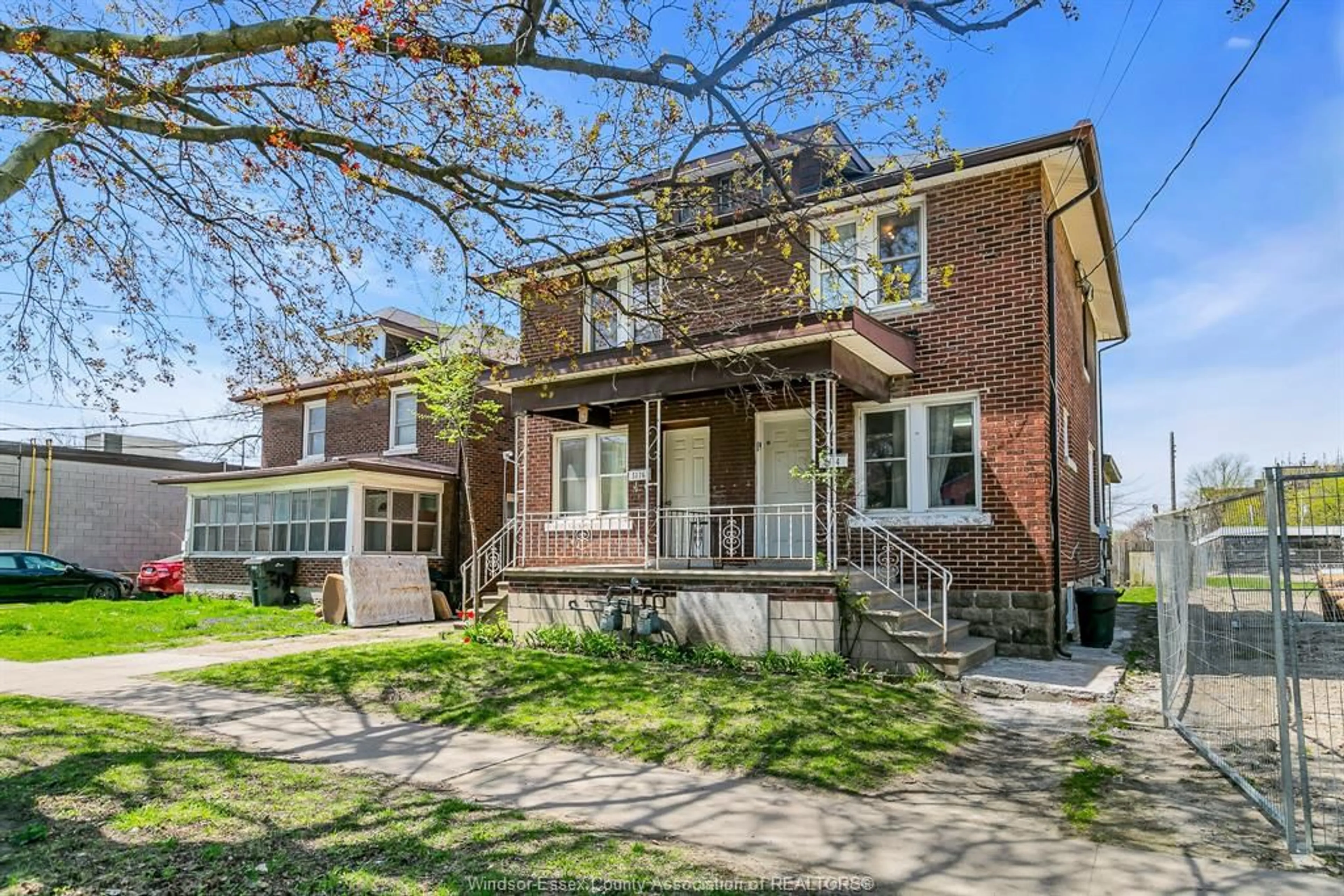 Home with brick exterior material, street for 3174-76 PETER, Windsor Ontario N9C 1H3