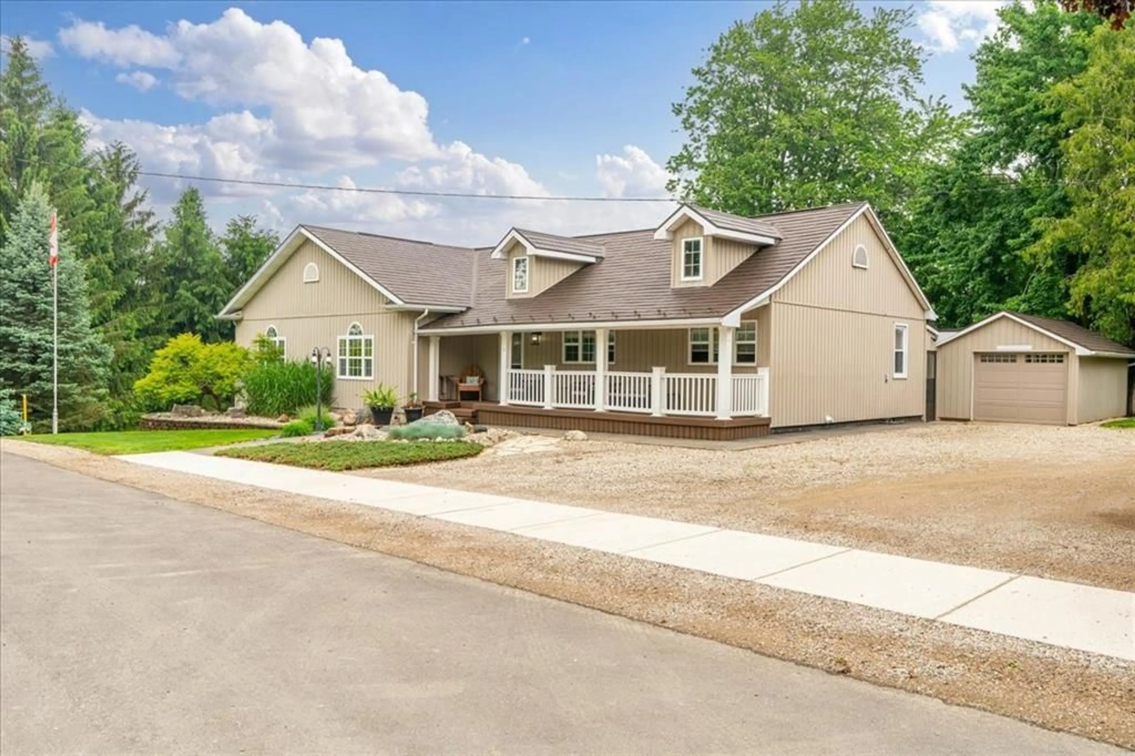 Home with vinyl exterior material, street for 13 VICTORIA St, Lambton Shores Ontario N0M 1B0