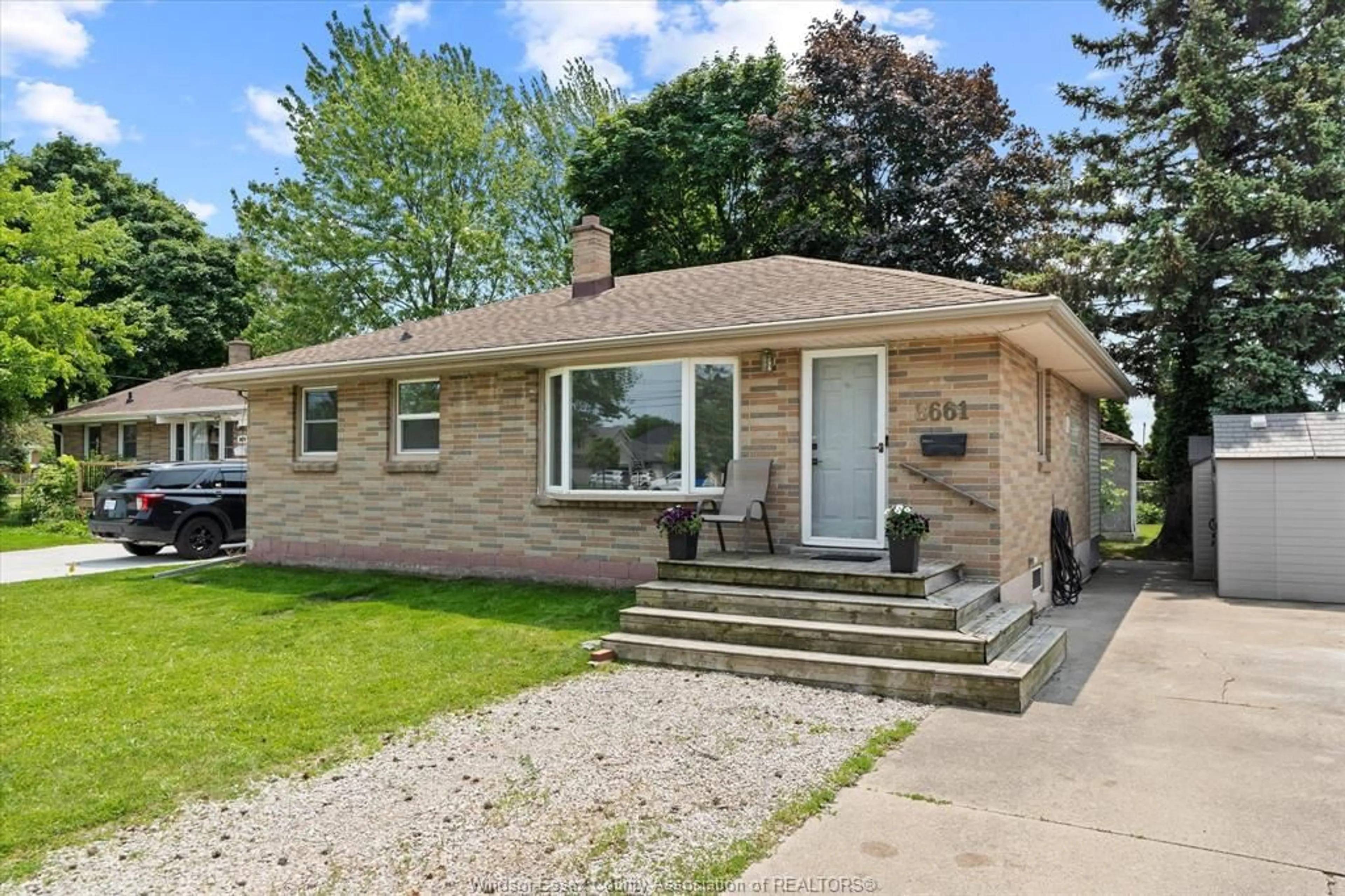 Home with brick exterior material, street for 8661 JEROME, Windsor Ontario N8S 1W8