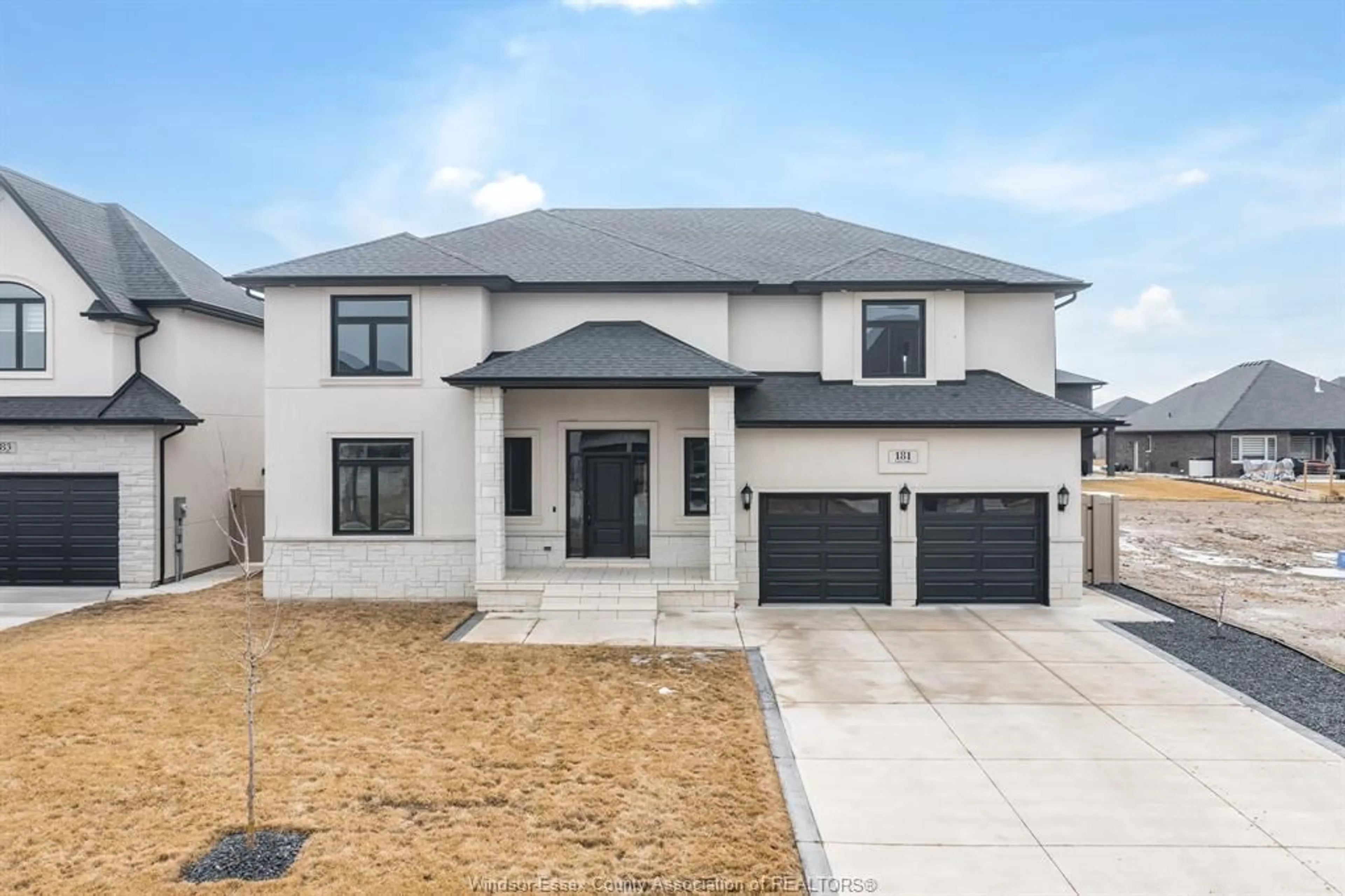 Home with brick exterior material, street for 181 WHELAN Dr, Amherstburg Ontario N9V 0G9