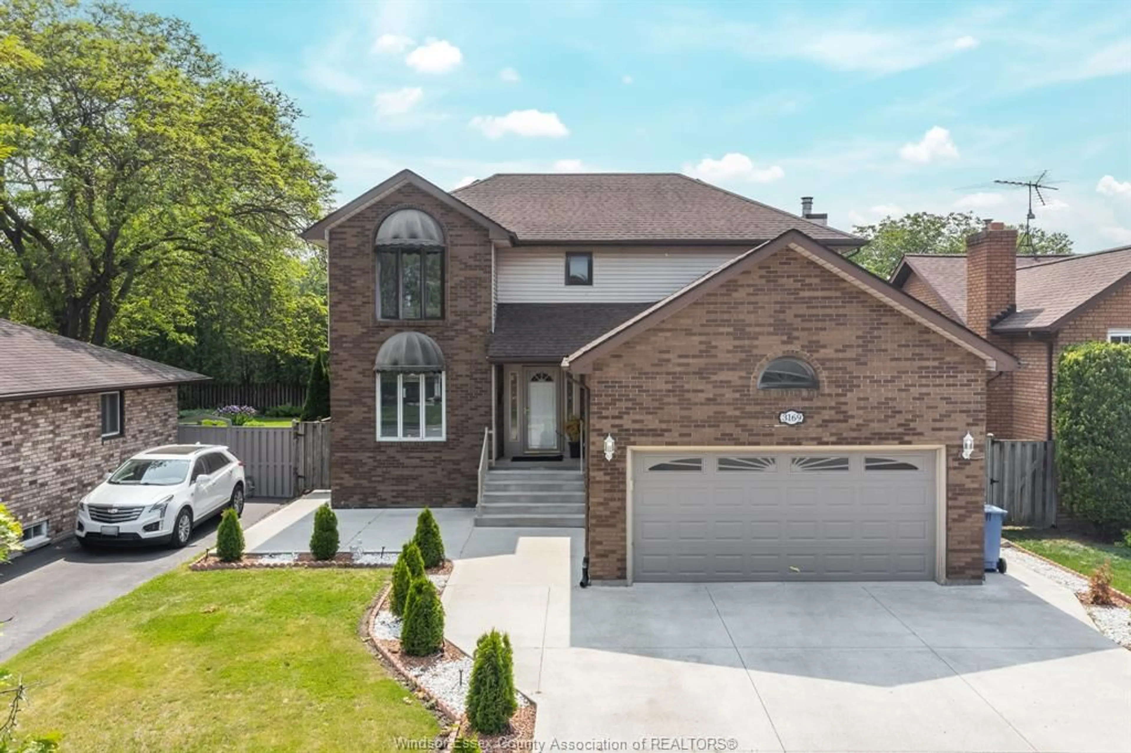 Home with brick exterior material, street for 3169 CLEMENCEAU Blvd, Windsor Ontario N8T 2R6