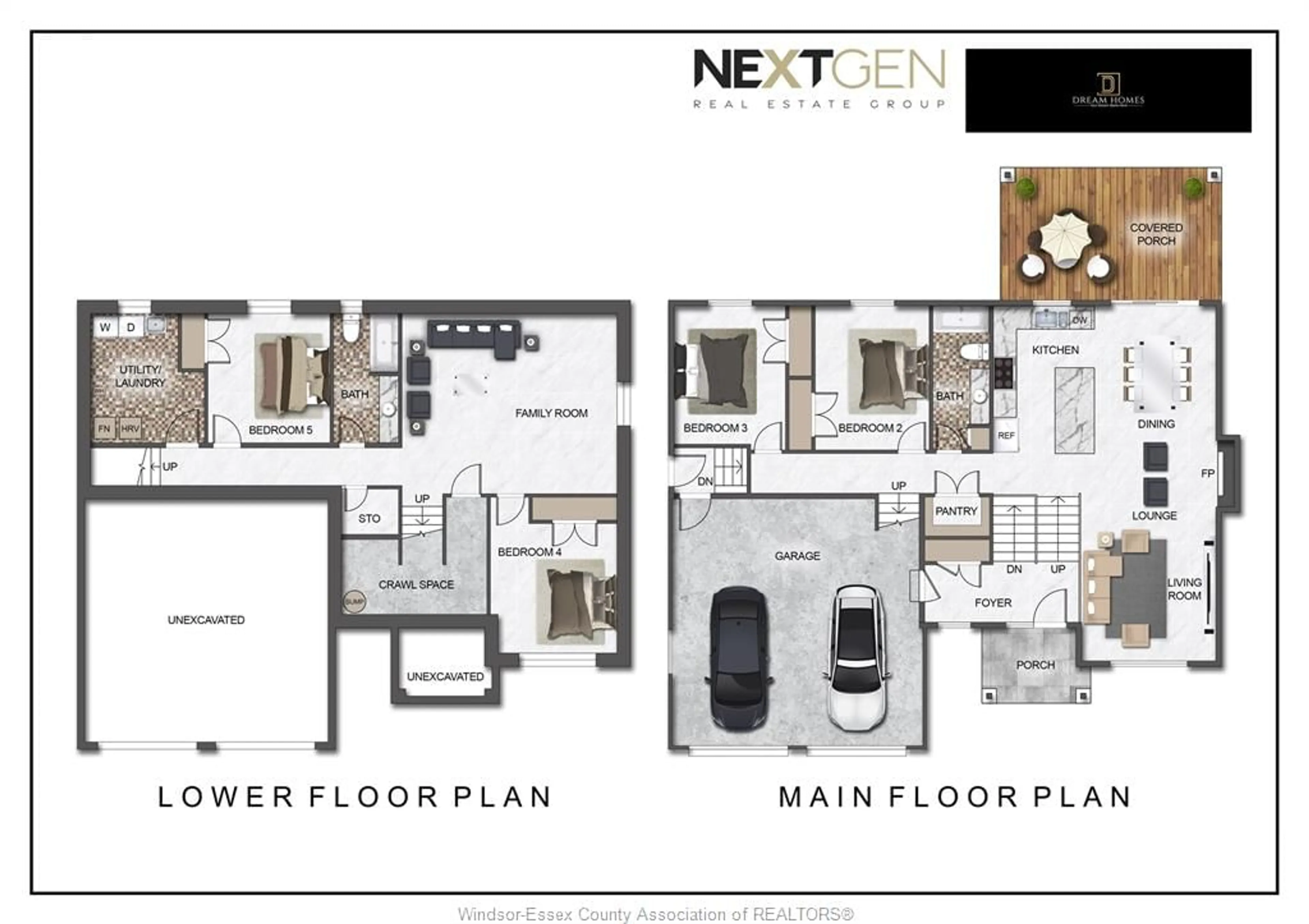 Floor plan for 8364 Annie Ave, Amherstburg Ontario N0R 1J0