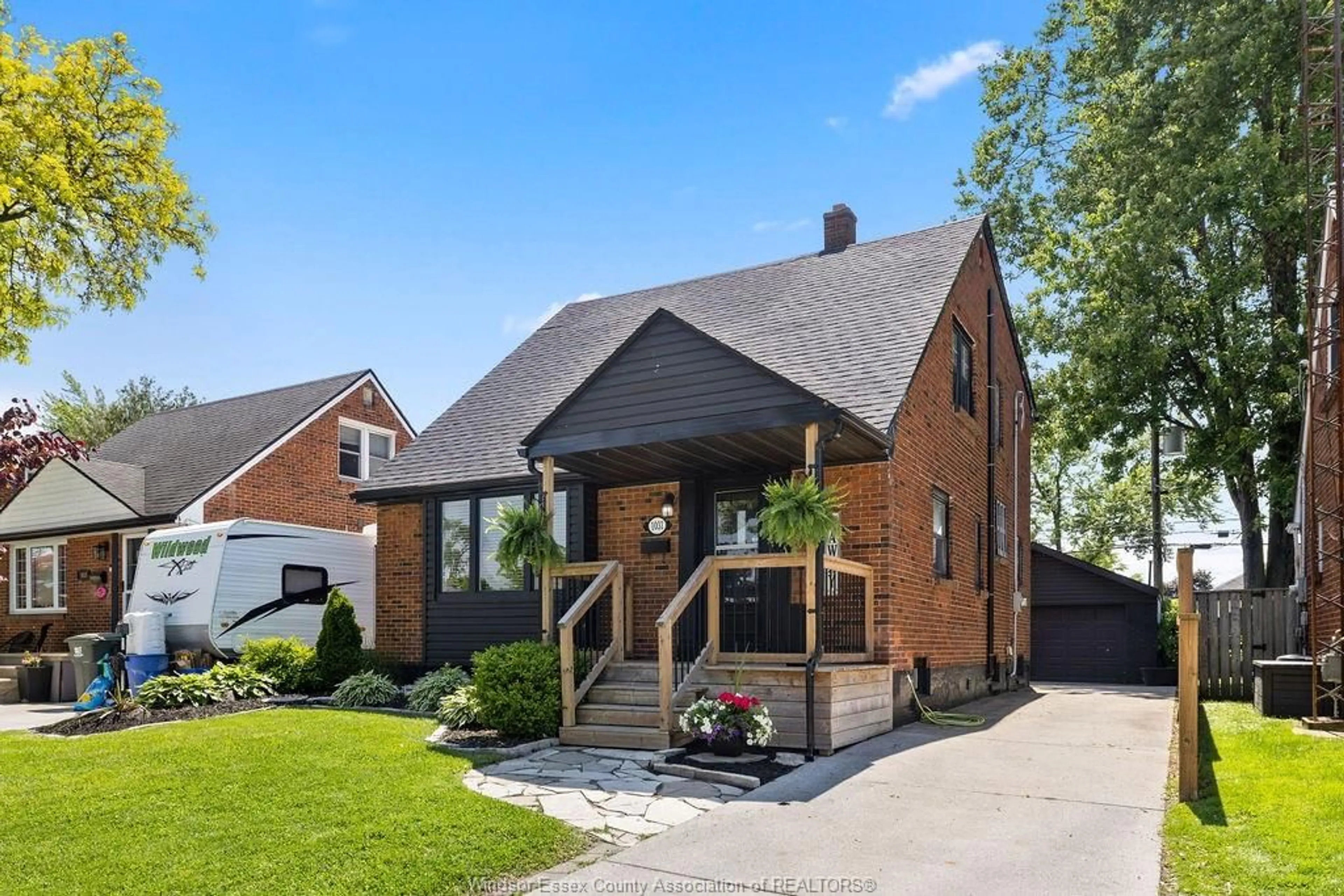 Home with brick exterior material, street for 1031 REEDMERE, Windsor Ontario N8S 2L9