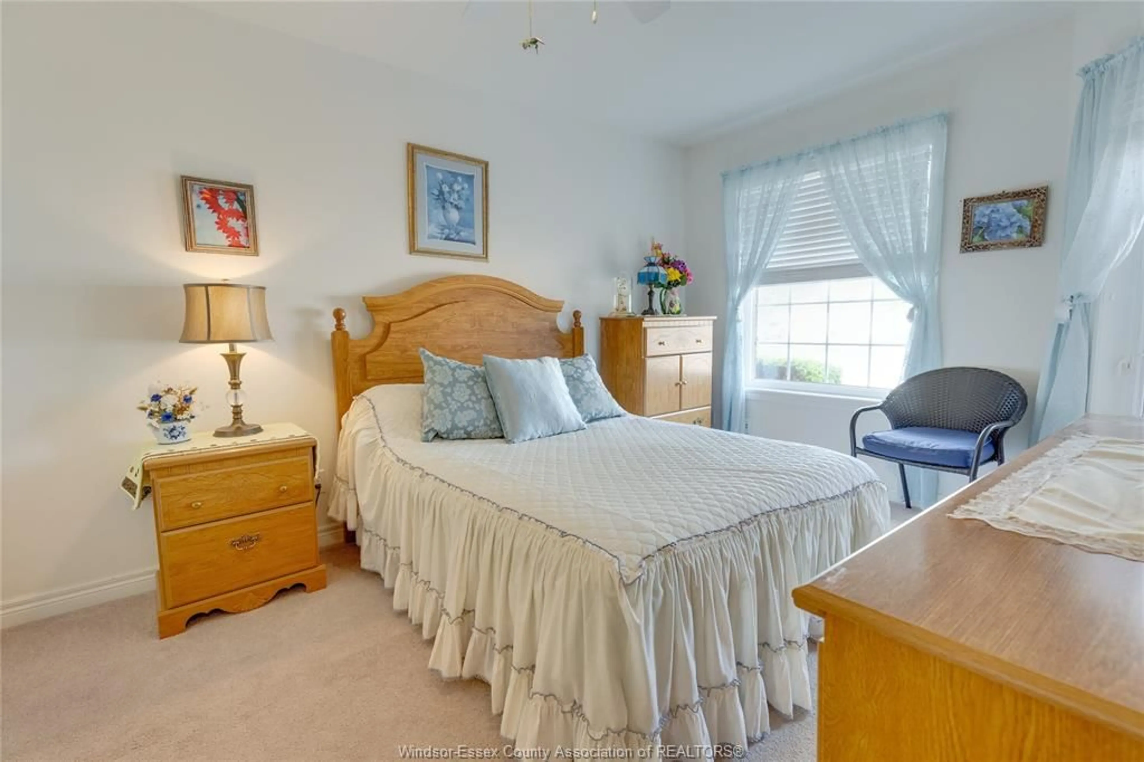 Bedroom with bed, unknown for 2140 QUESTA Dr, Windsor Ontario N8P 1N8