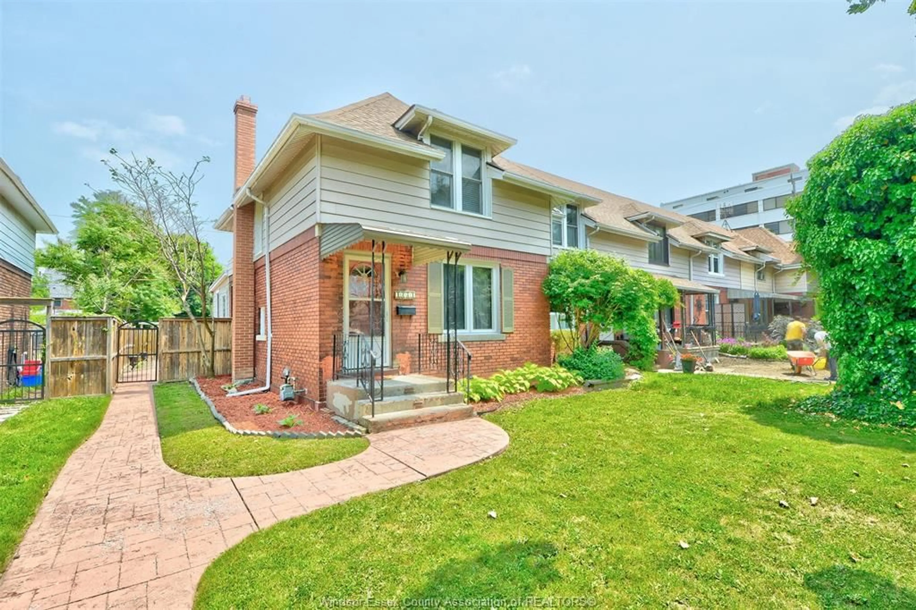 Home with brick exterior material, street for 1284 ARGYLE Rd, Windsor Ontario N8K 3K4