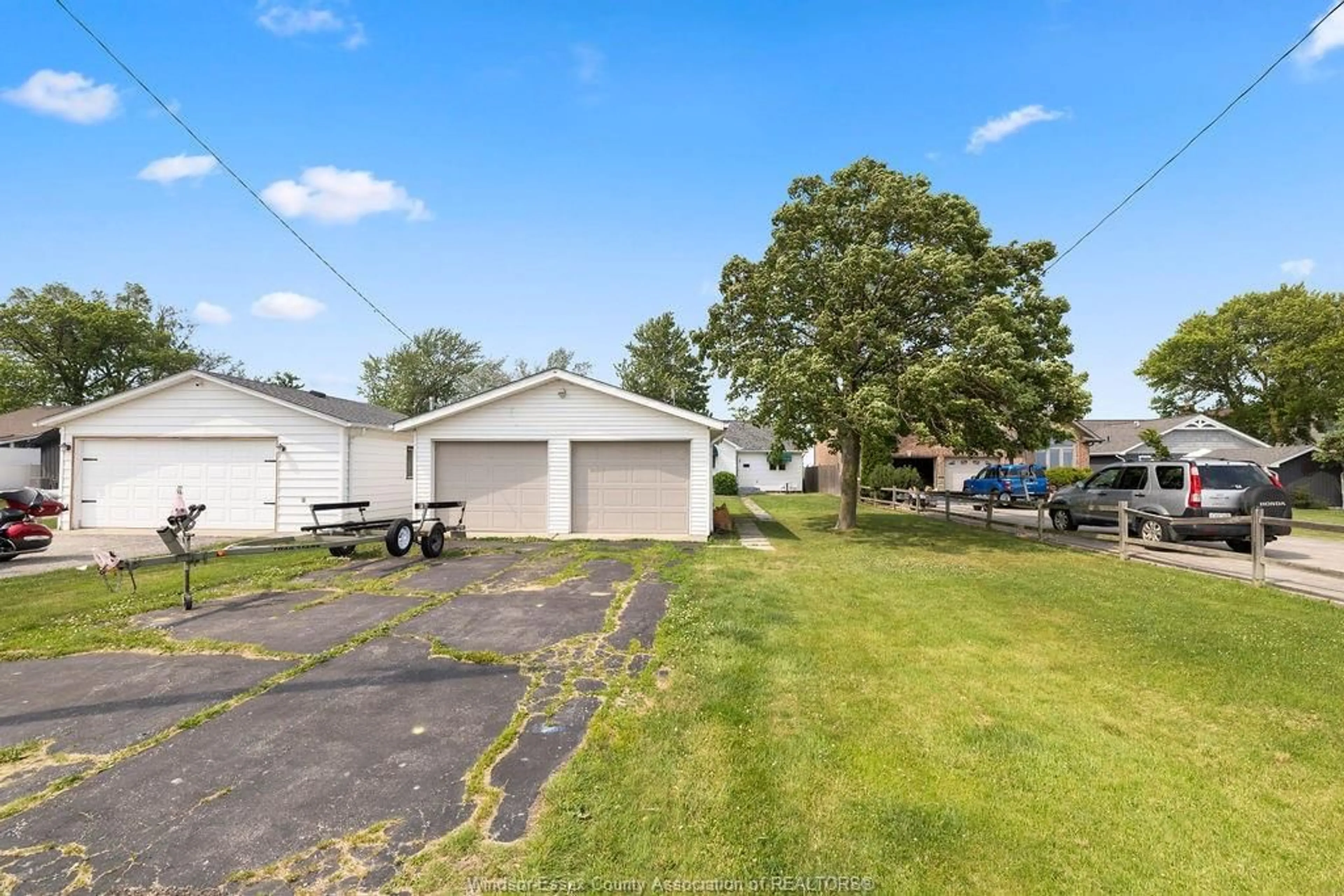 A pic from outside/outdoor area/front of a property/back of a property/a pic from drone, water/lake/river/ocean view for 4802 ST. CLAIR Rd, Stoney Point Ontario N0R 1N0