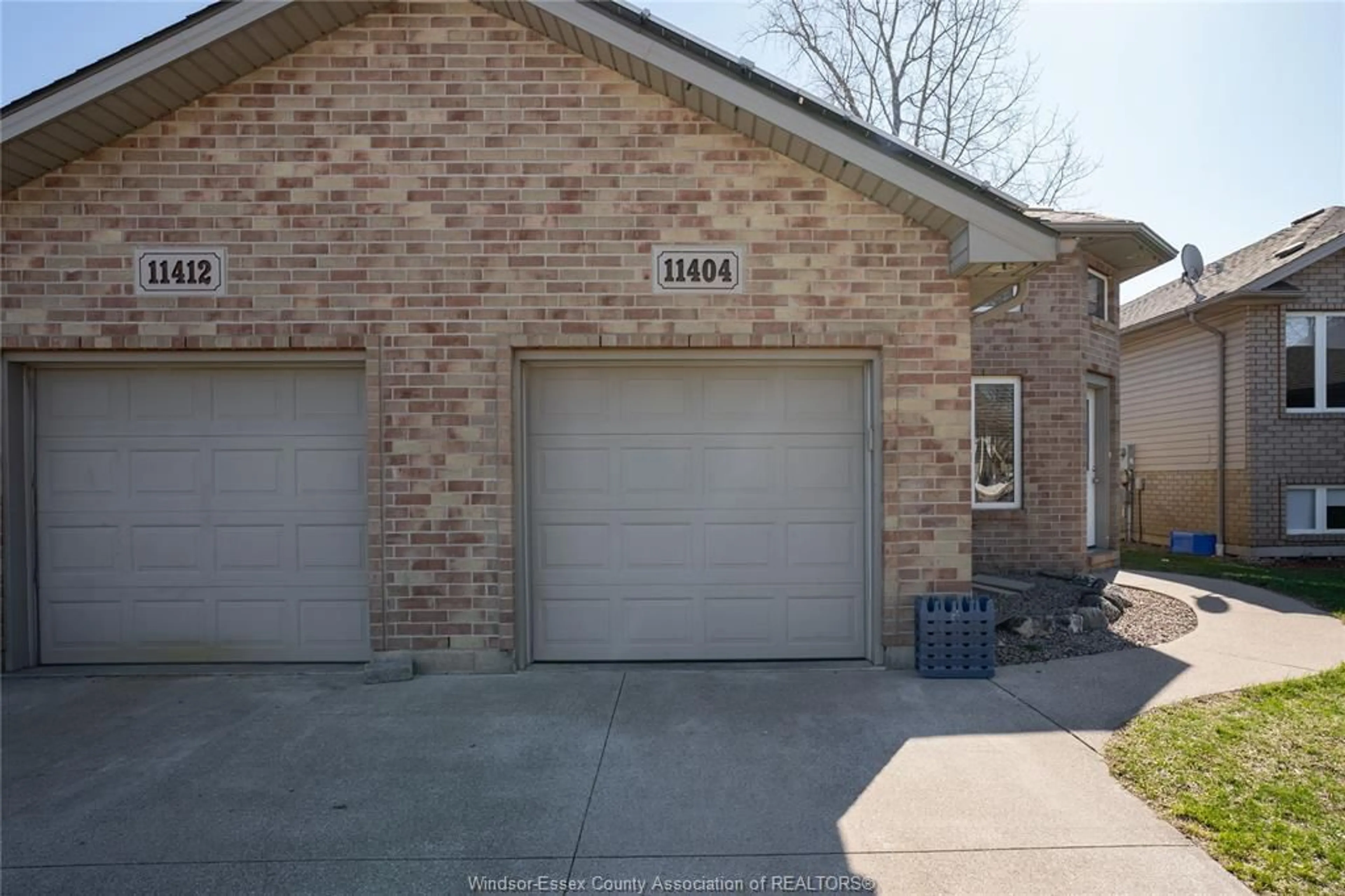 Home with brick exterior material, street for 11404 TIMBER BAY Cres, Windsor Ontario N8R 2K9
