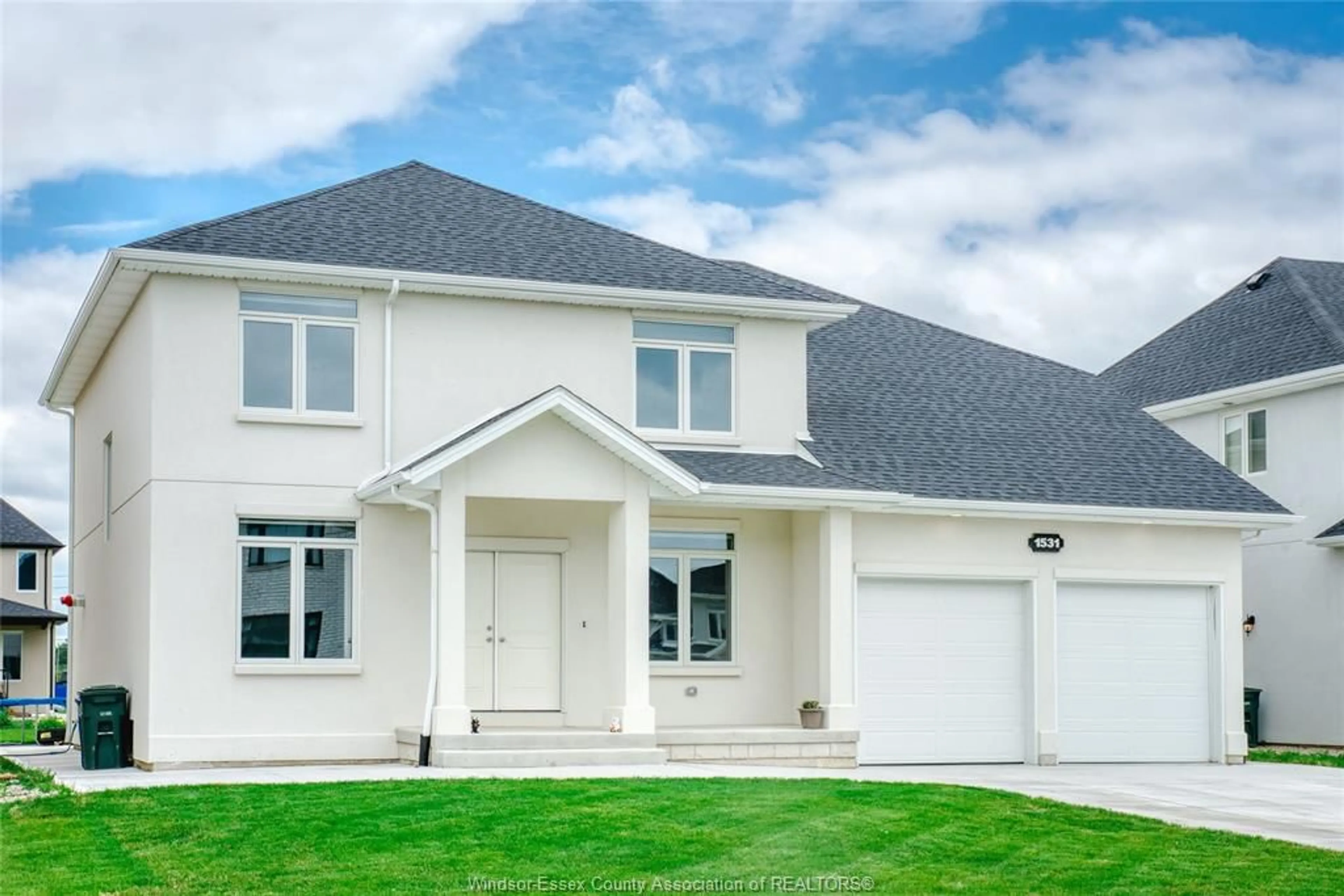 Home with vinyl exterior material, street for 1531 VIRTUE Lane, Windsor Ontario N8S 0A9