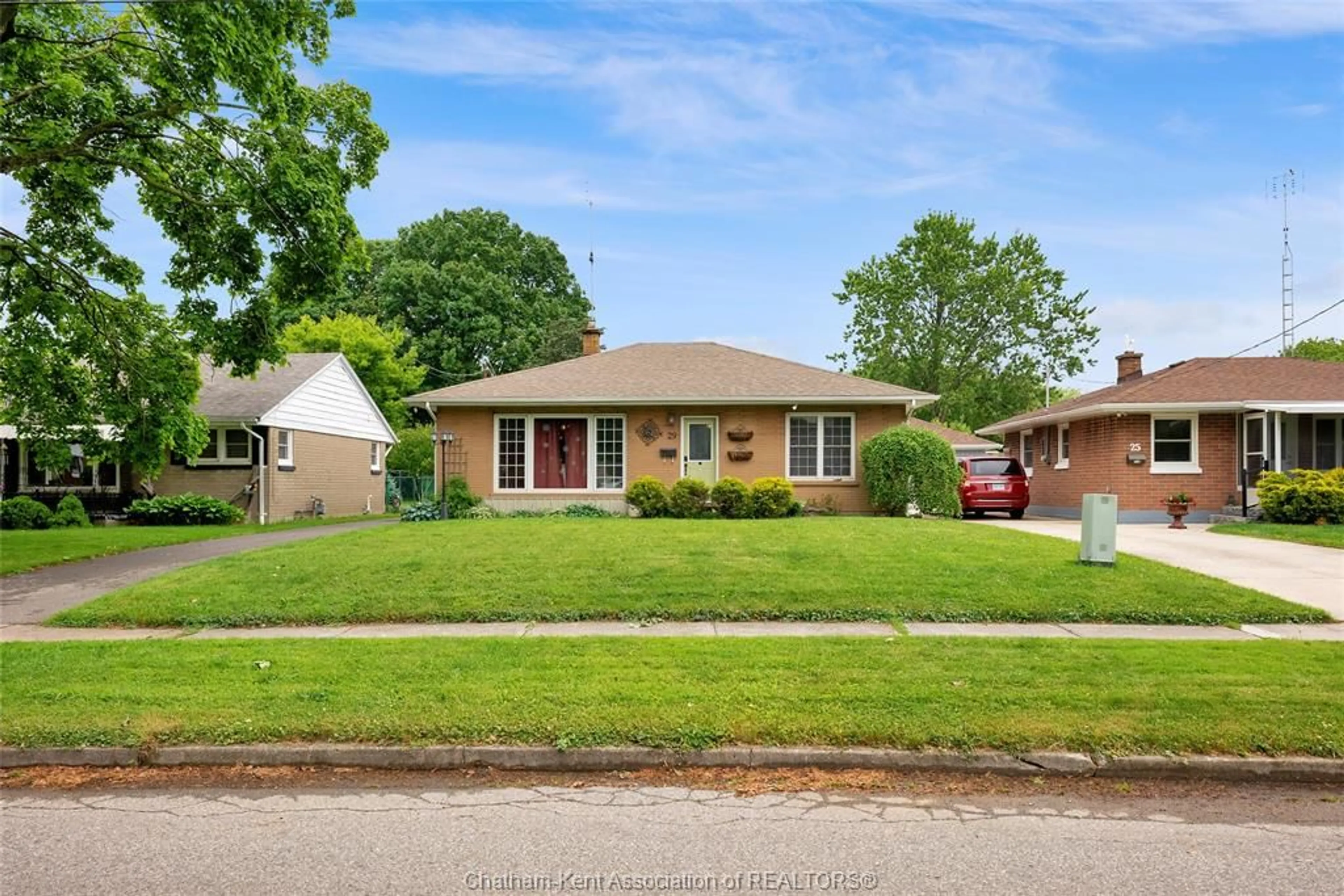 Home with brick exterior material, street for 29 Pavey St, Chatham Ontario N7M 5E1