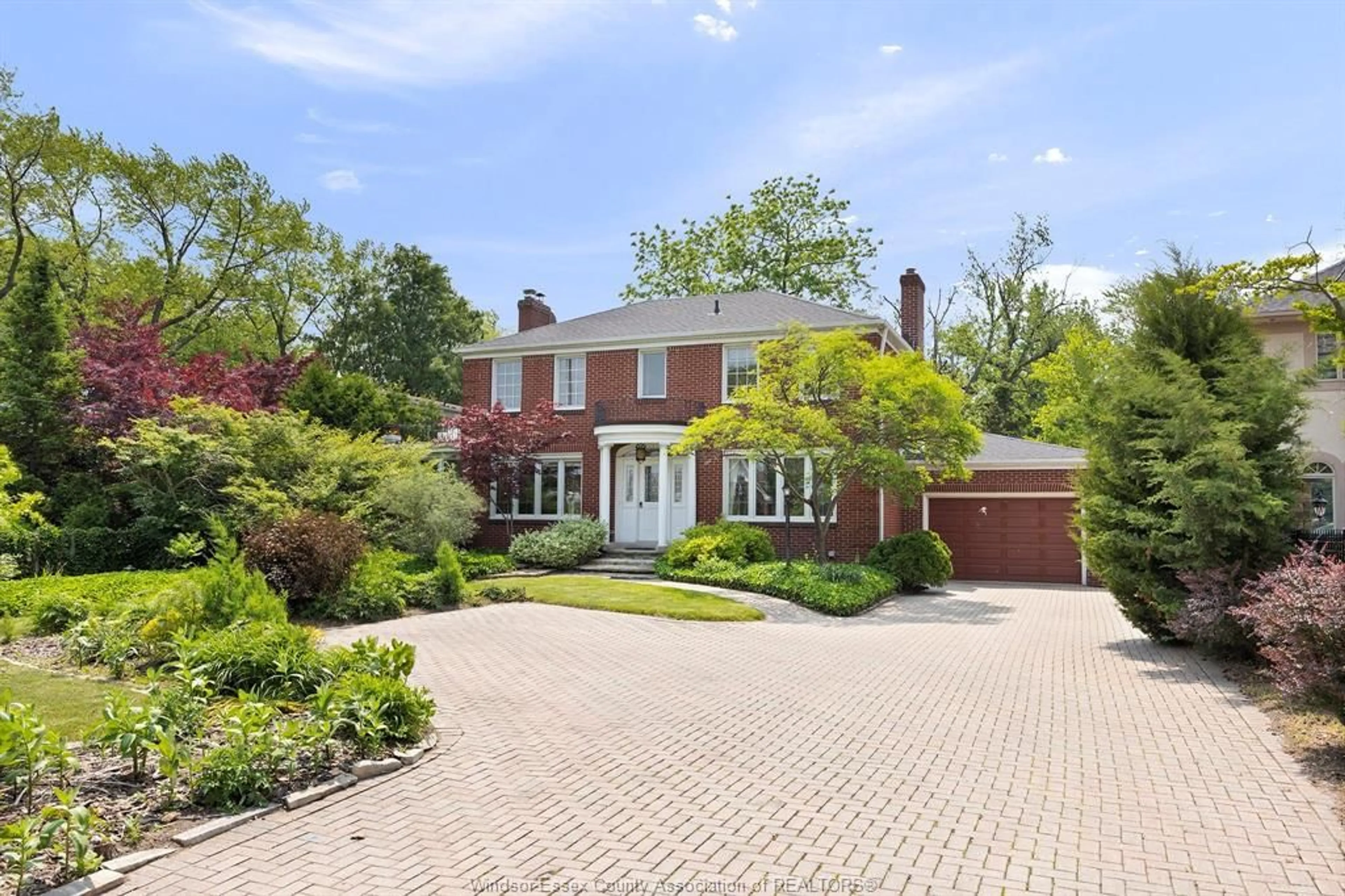 Home with brick exterior material, street for 5765 RIVERSIDE, Windsor Ontario N8S 1B2