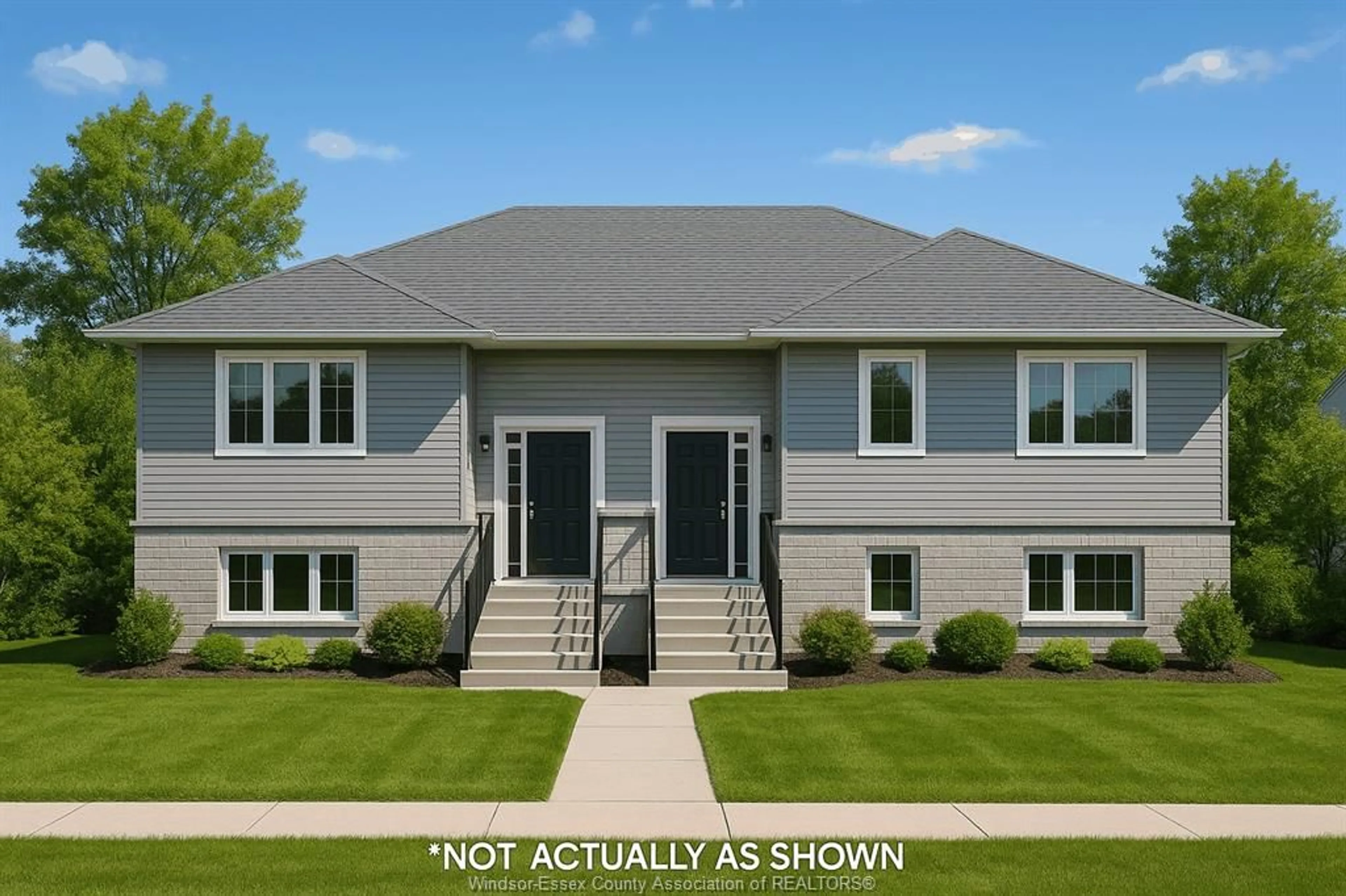 Home with vinyl exterior material, street for 484-488 JANETTE, Windsor Ontario N9A 4Z5