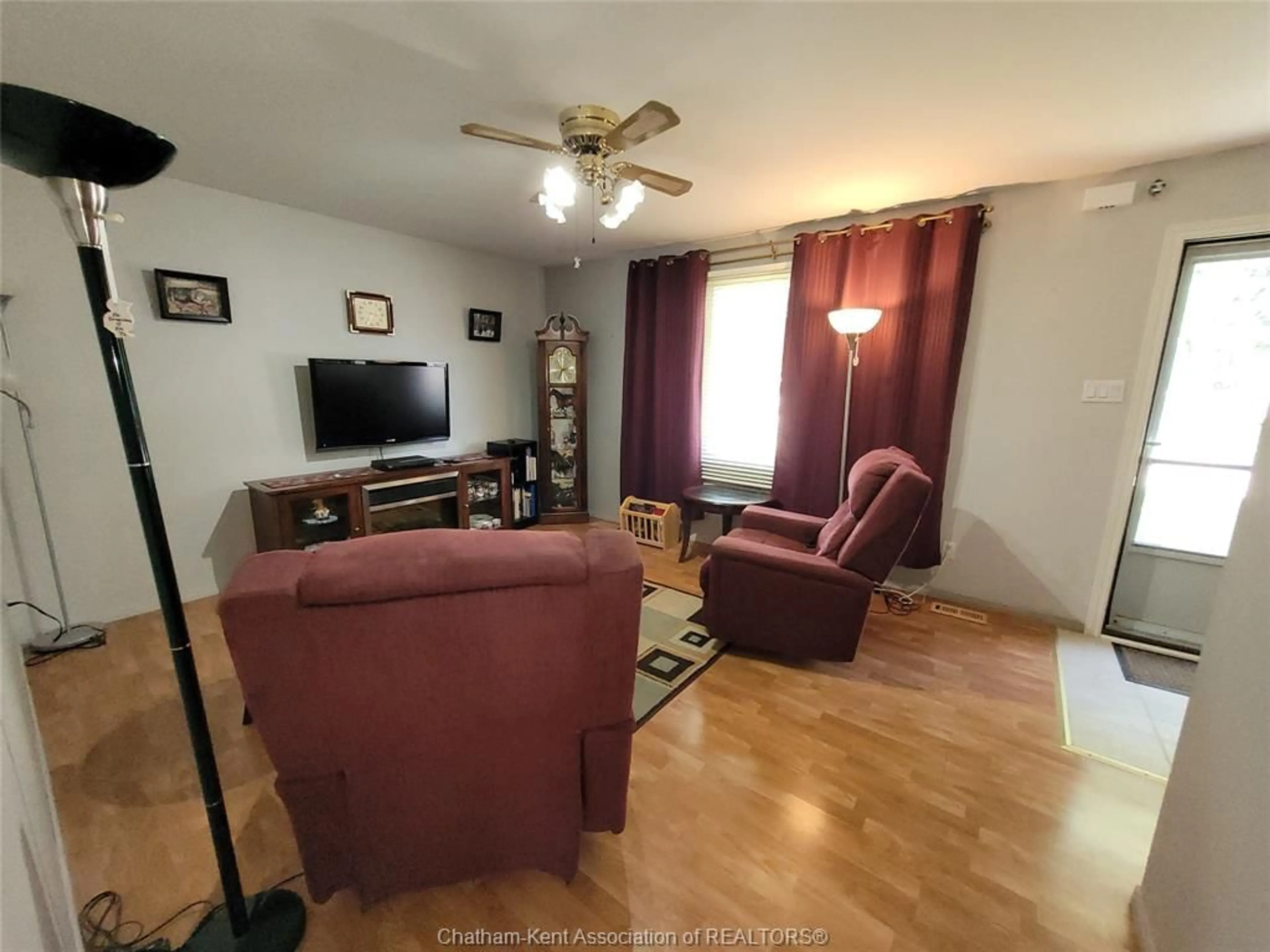 Living room with furniture, unknown for 4 Cairns Cres, Wallaceburg Ontario N8A 4Y6