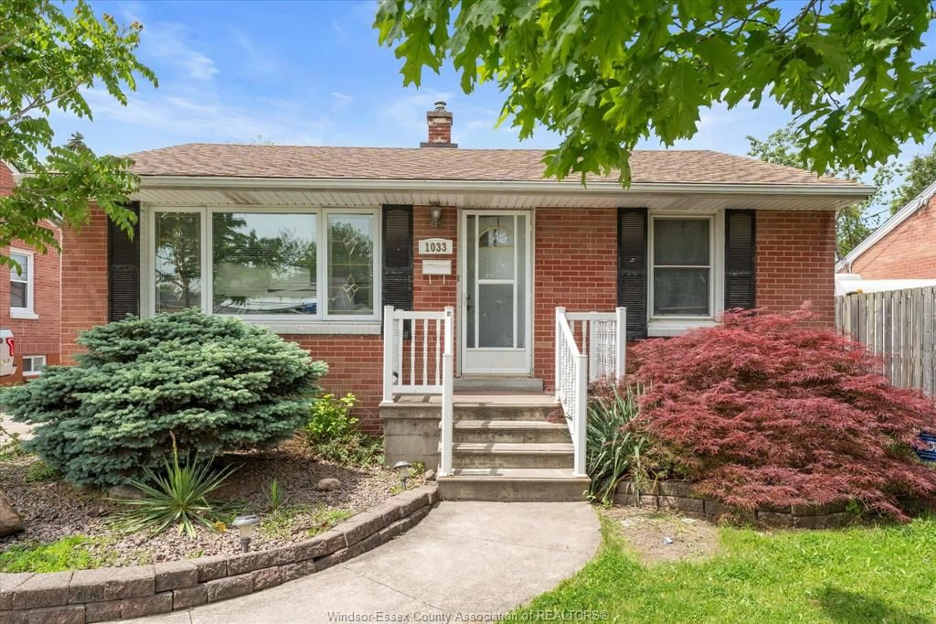 Home with brick exterior material, street for 1033 HARRISON Ave, Windsor Ontario N9C 3J2
