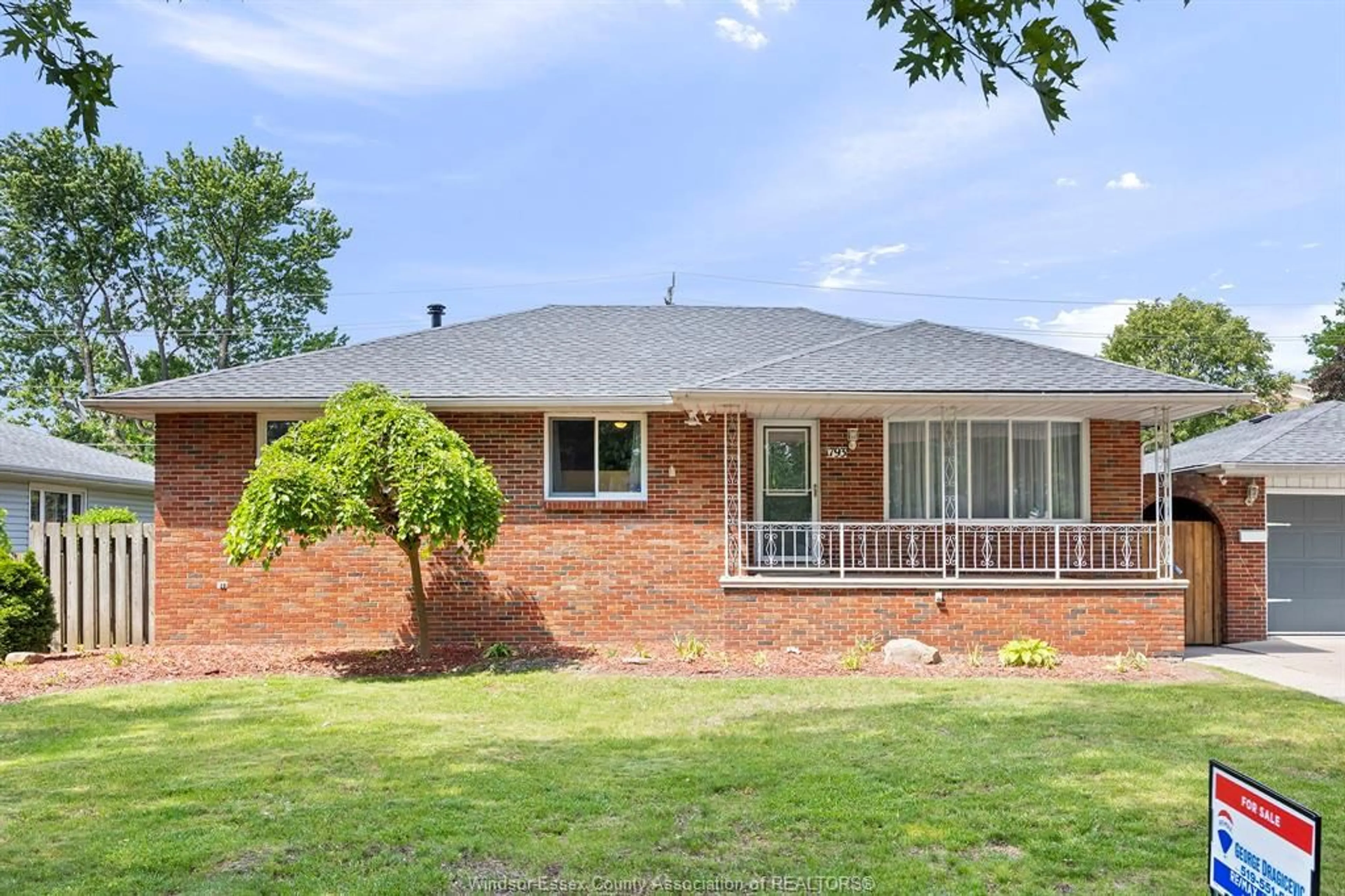 Home with brick exterior material, street for 1793 WESTMINSTER, Windsor Ontario N8T 1X3