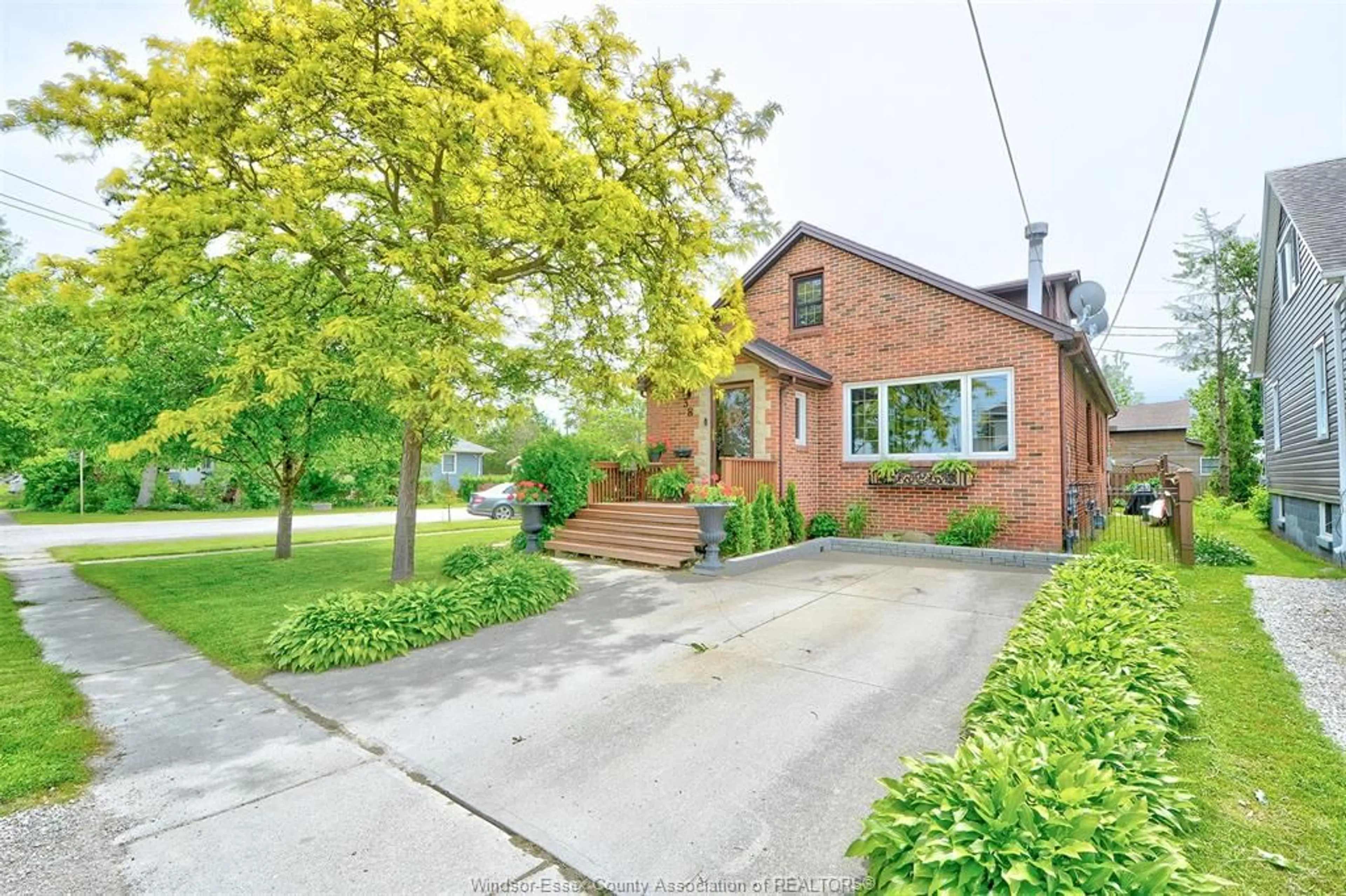 Home with brick exterior material, street for 38 CAMERON Ave, Essex Ontario N8M 2K8