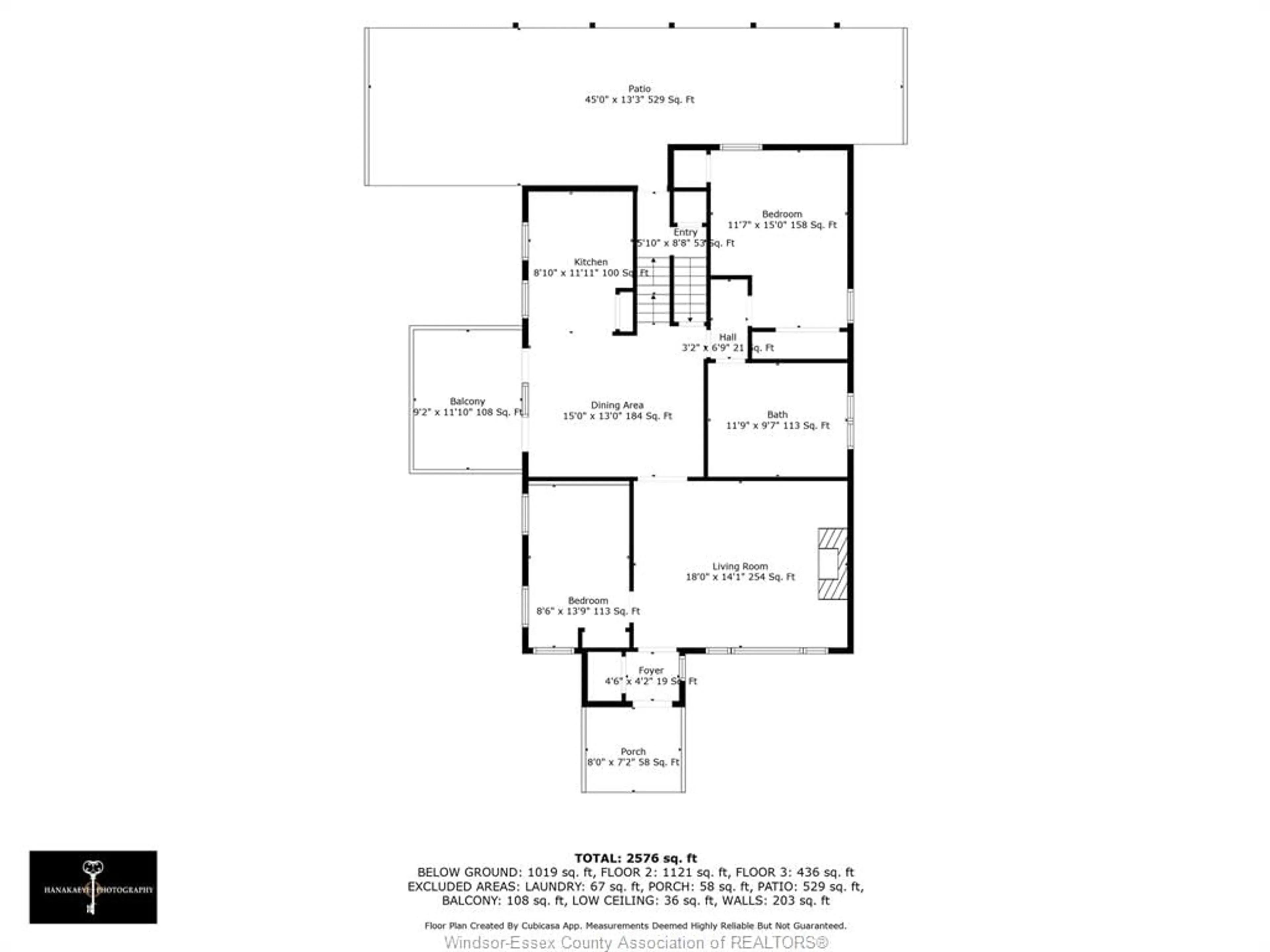 Floor plan for 38 CAMERON Ave, Essex Ontario N8M 2K8
