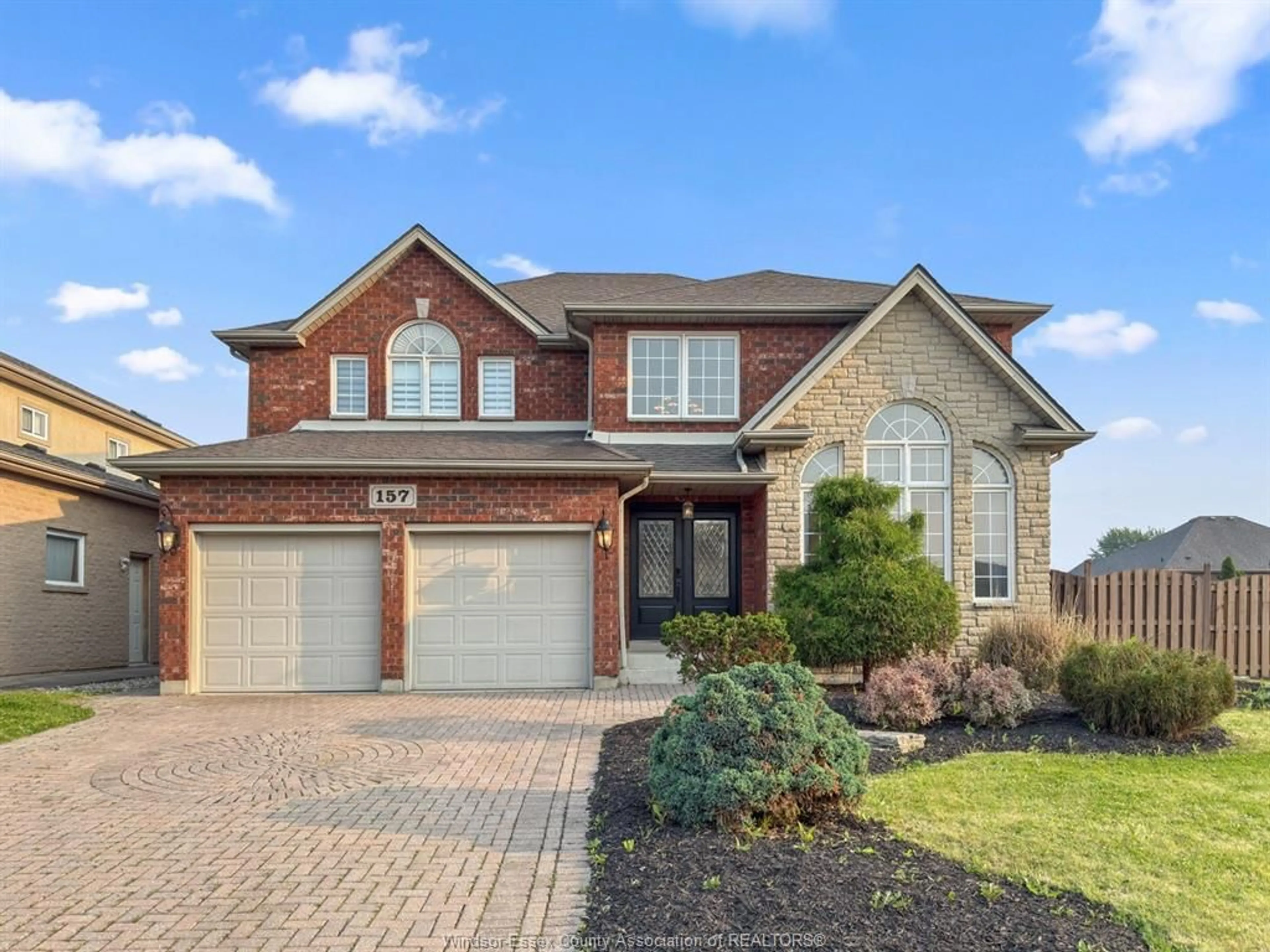 Home with brick exterior material, street for 157 ROCKHAVEN, Lakeshore Ontario N9K 1E4