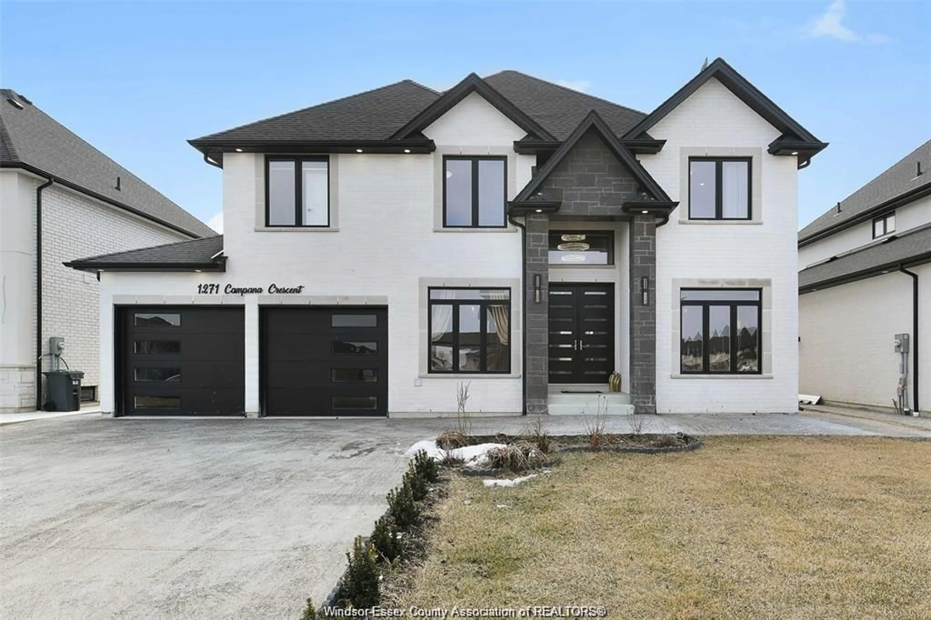 Home with brick exterior material, street for 1271 CAMPANA Cres, Lakeshore Ontario N0R 1A0