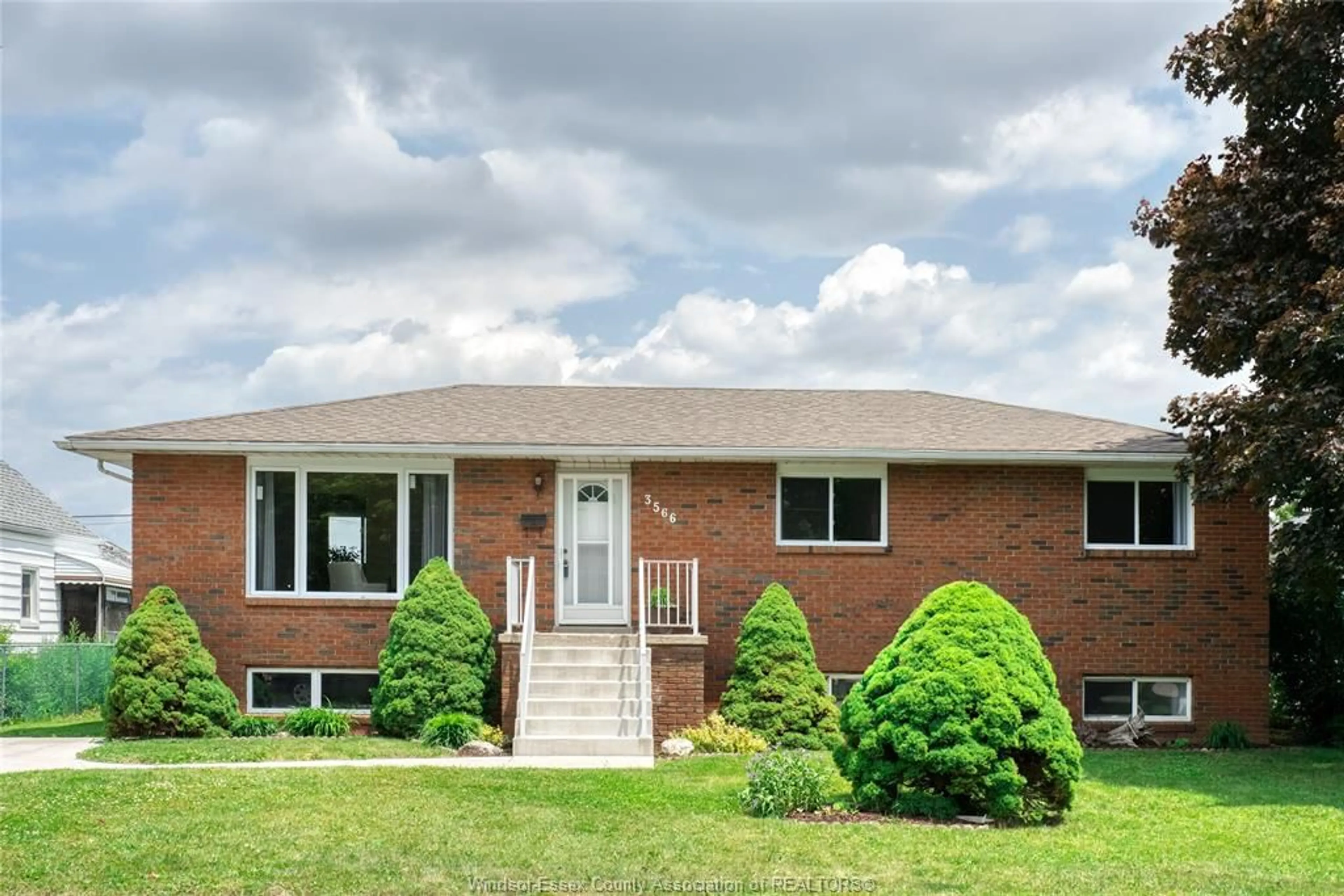 Home with brick exterior material, street for 3566 RIBERDY Rd, Windsor Ontario N8W 3V6