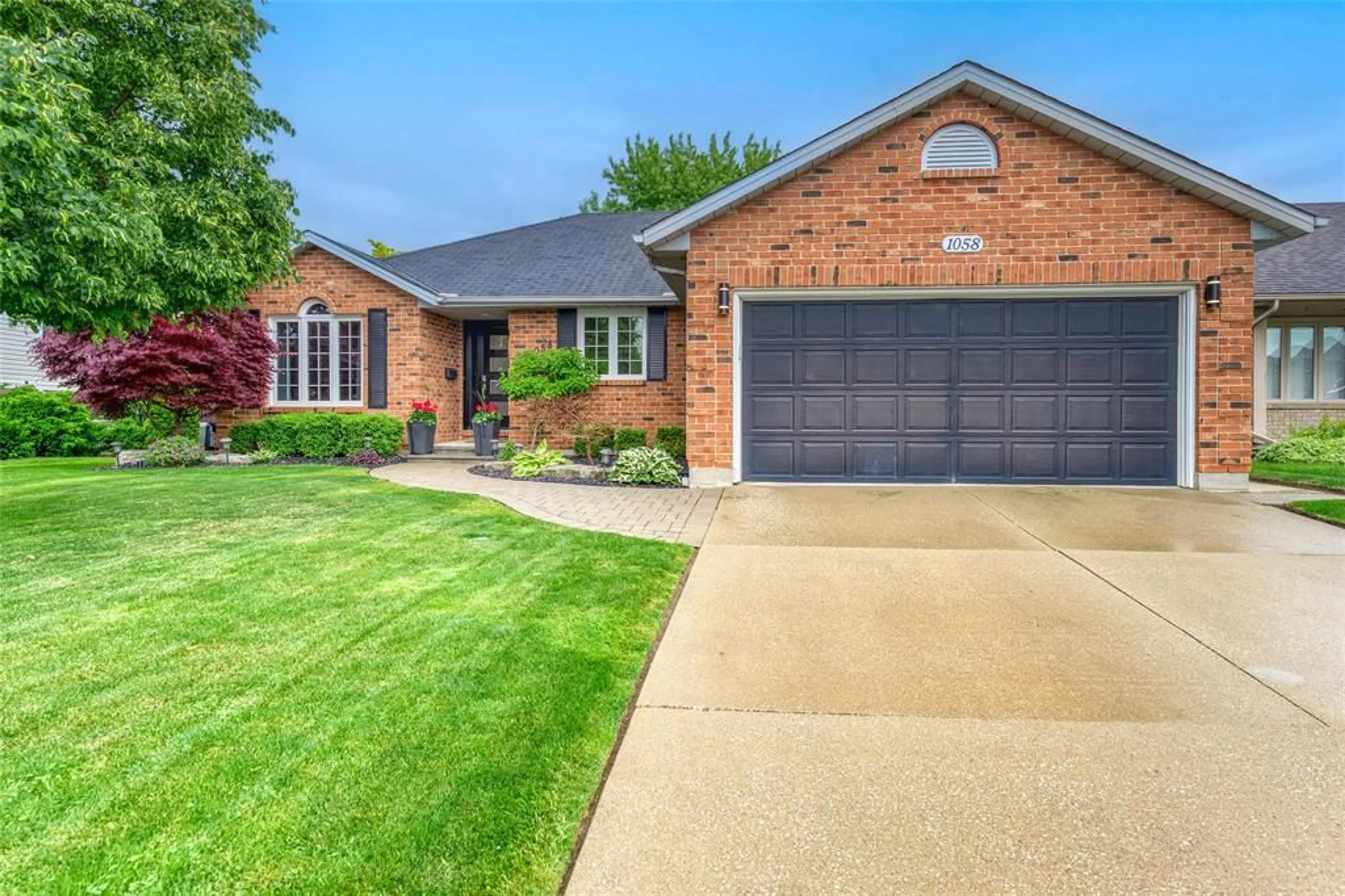 Home with brick exterior material, street for 1058 FINCH Dr, Sarnia Ontario N7S 6A8