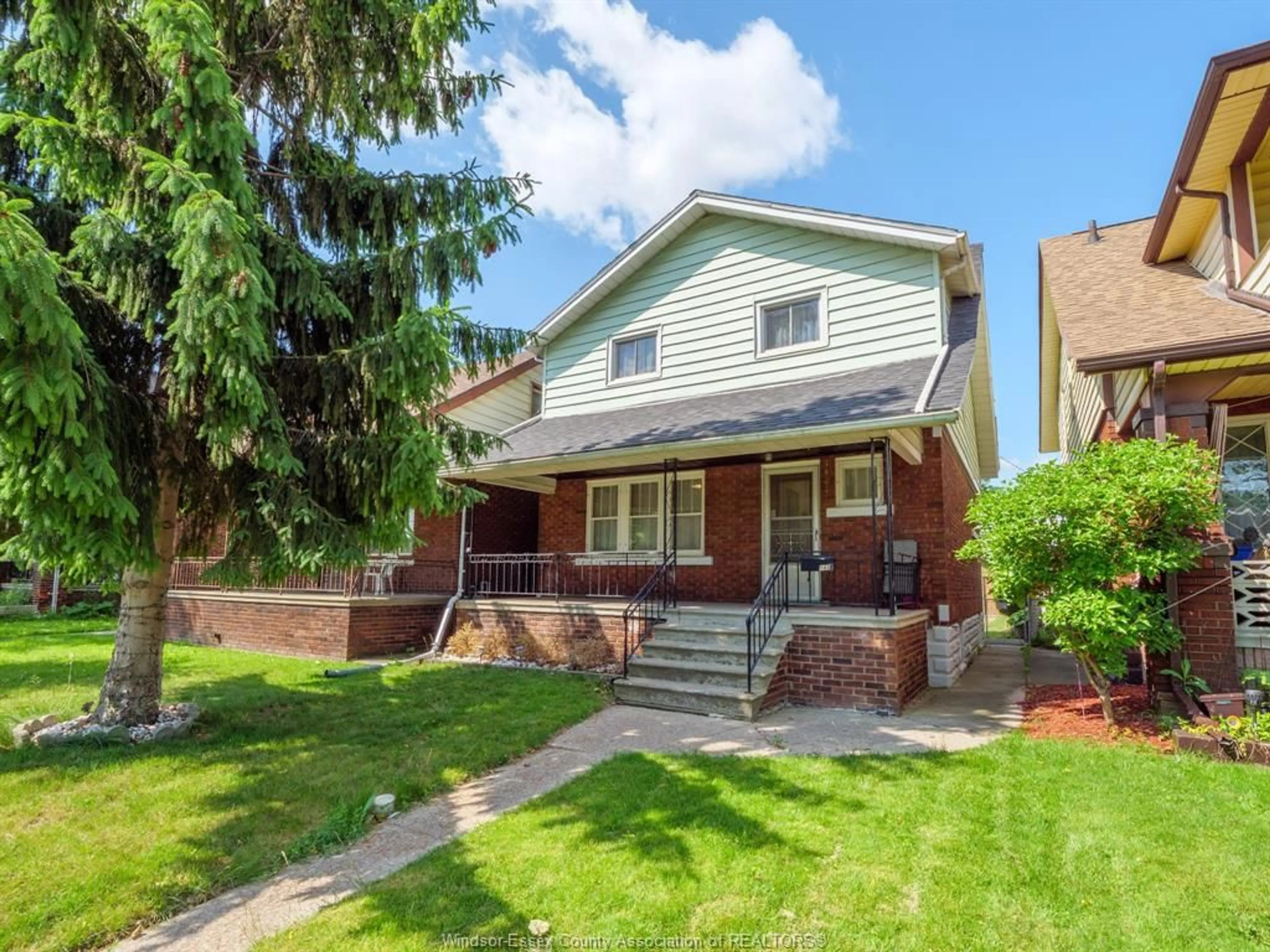 Home with brick exterior material, street for 1481 BENJAMIN, Windsor Ontario N8X 4N2