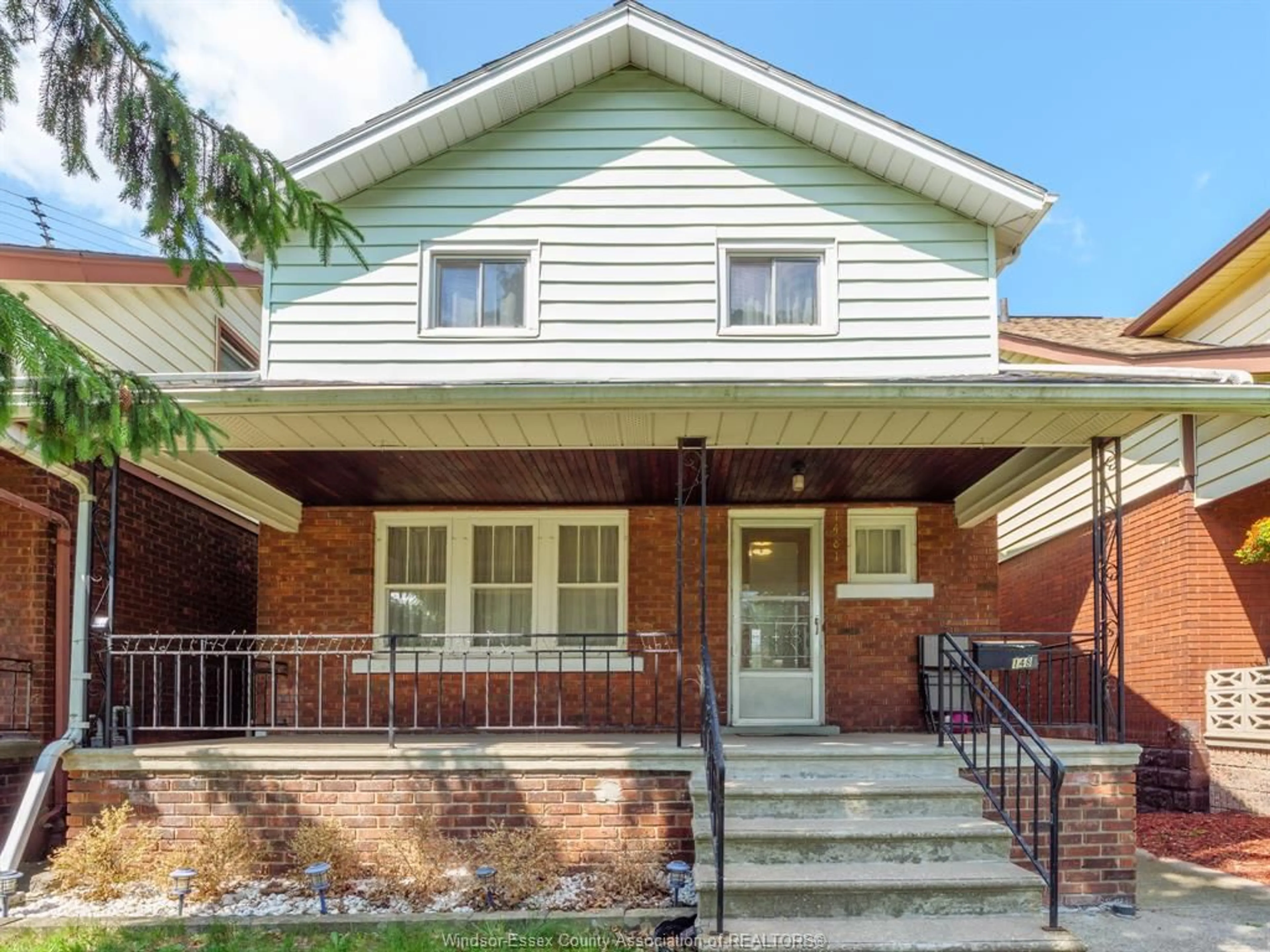 Home with brick exterior material, street for 1481 BENJAMIN, Windsor Ontario N8X 4N2