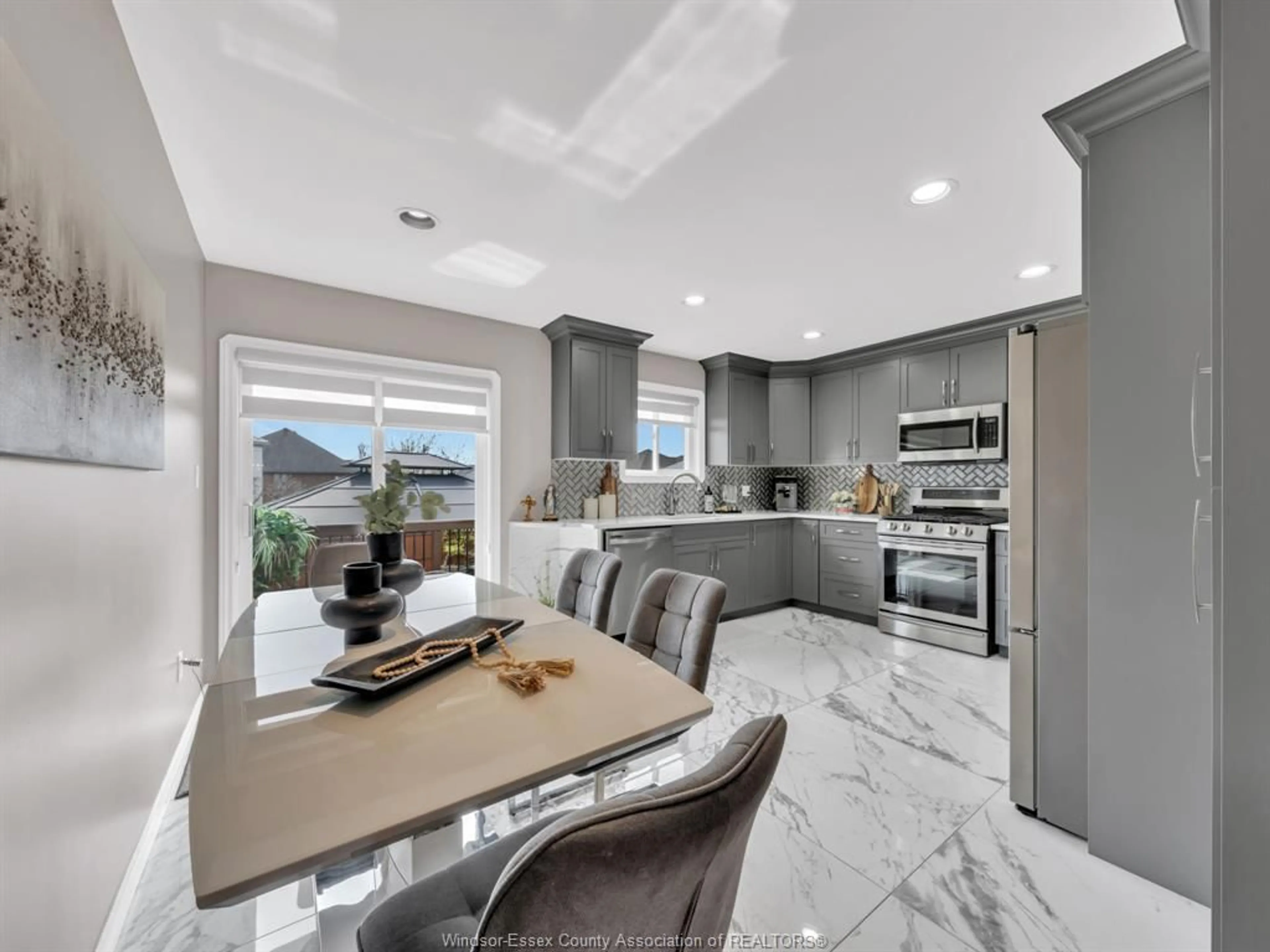 Open concept kitchen, ceramic/tile floor for 137 AMY CROFT, Lakeshore Ontario N9K 1E6