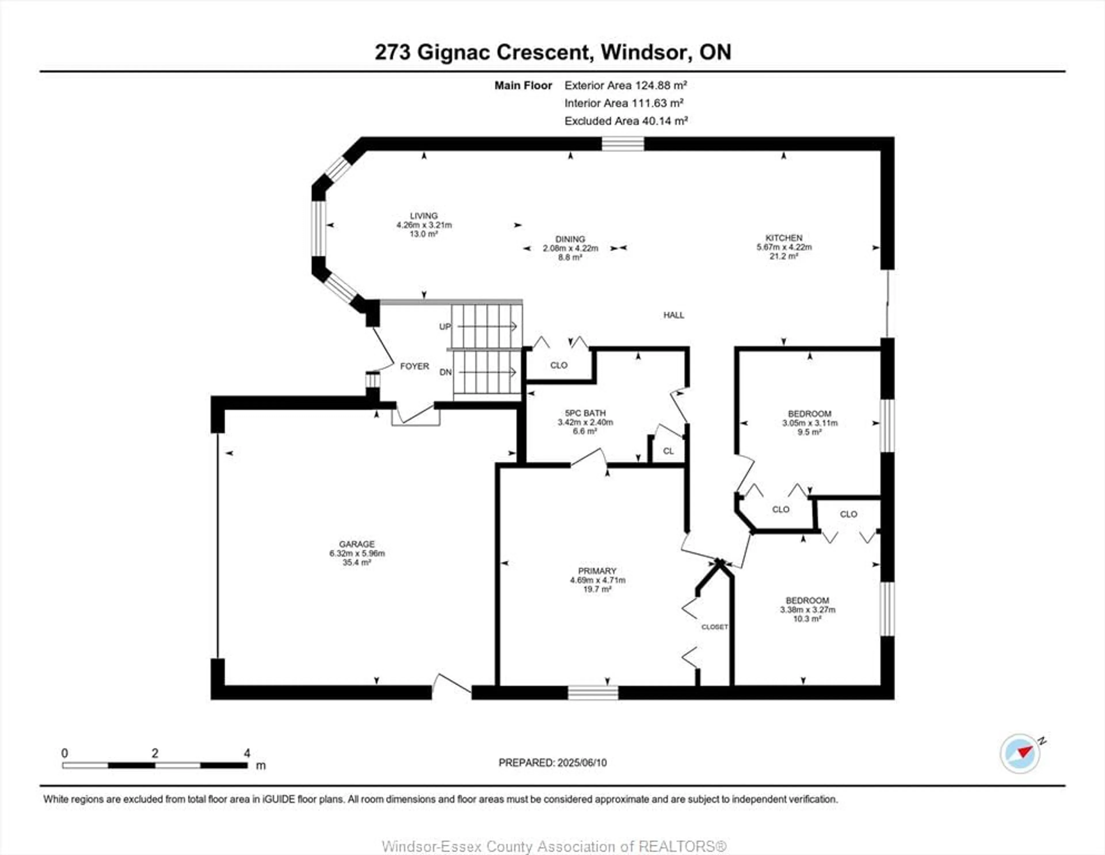 Floor plan for 918 Driftwood Cres, Belle River Ontario N0R 1A0