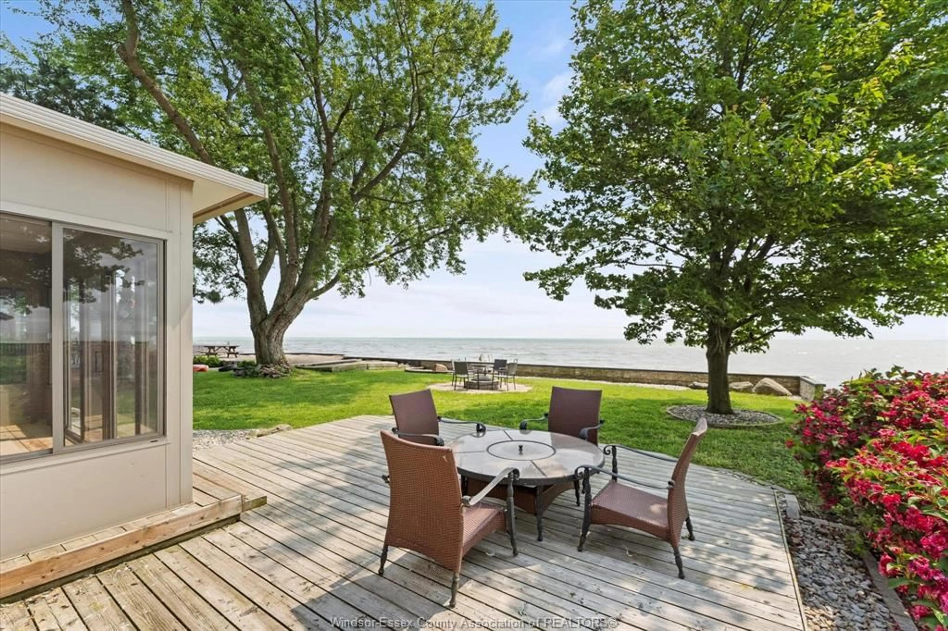 Patio, water/lake/river/ocean view for 1818 ERIE AVE, Amherstburg Ontario N9V 2Y8