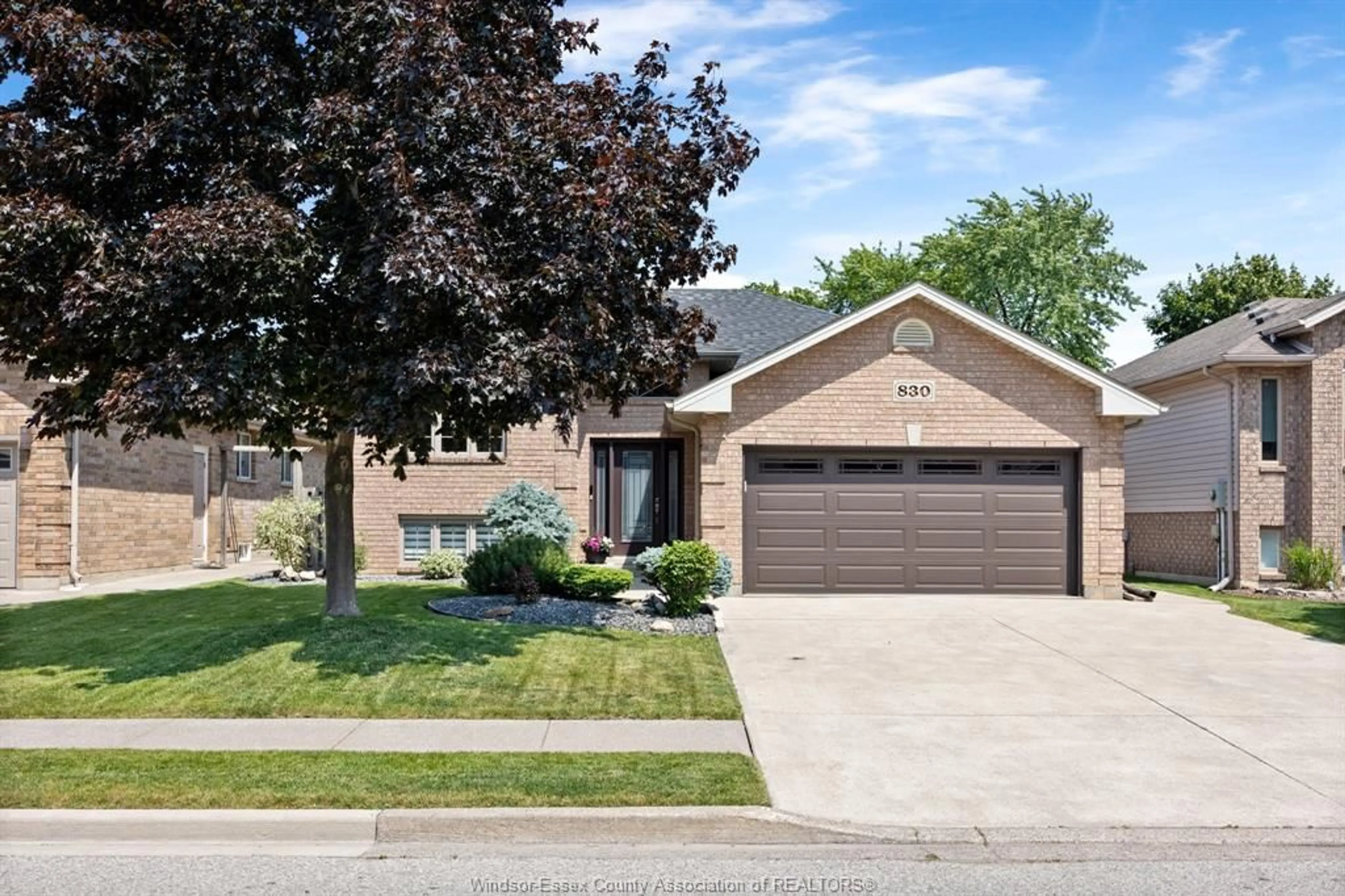 Home with brick exterior material, street for 830 REVLAND, Tecumseh Ontario N8N 5B2