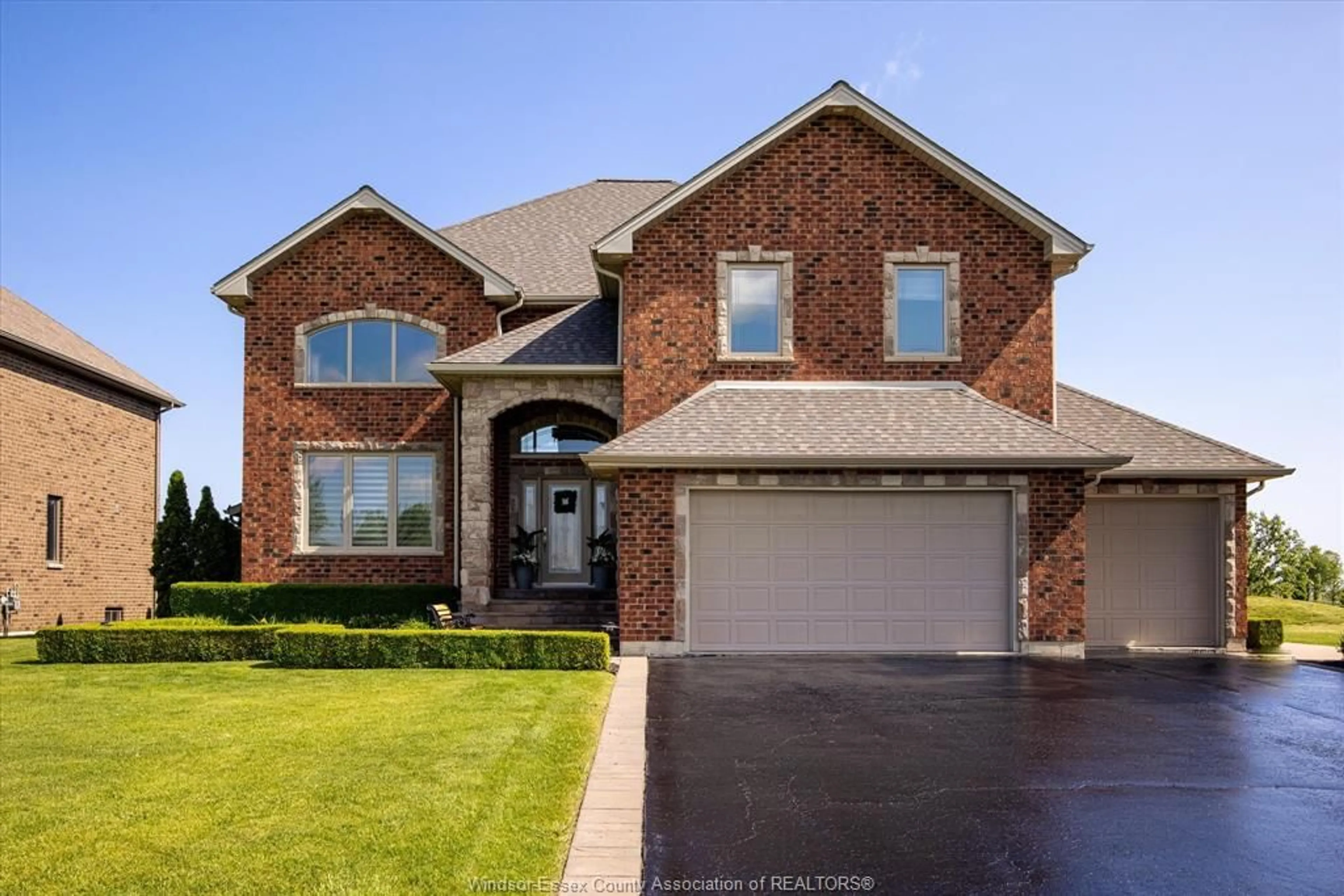 Home with brick exterior material, street for 851 COUNTY RD 2, Lakeshore Ontario N8L 1K5